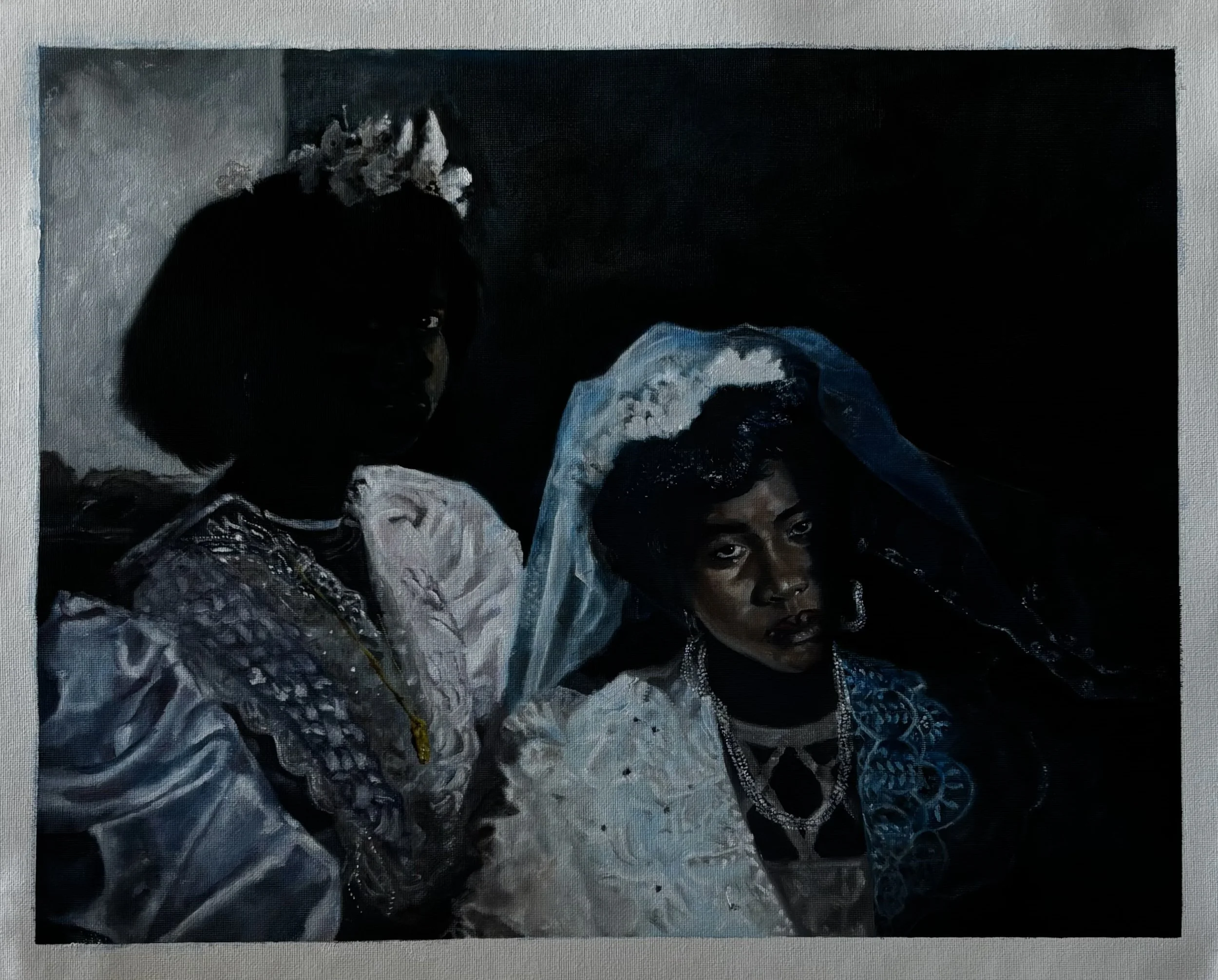 "Persephone & Desdemona" "16 x 20" $1,285 - khepera martin.jpeg