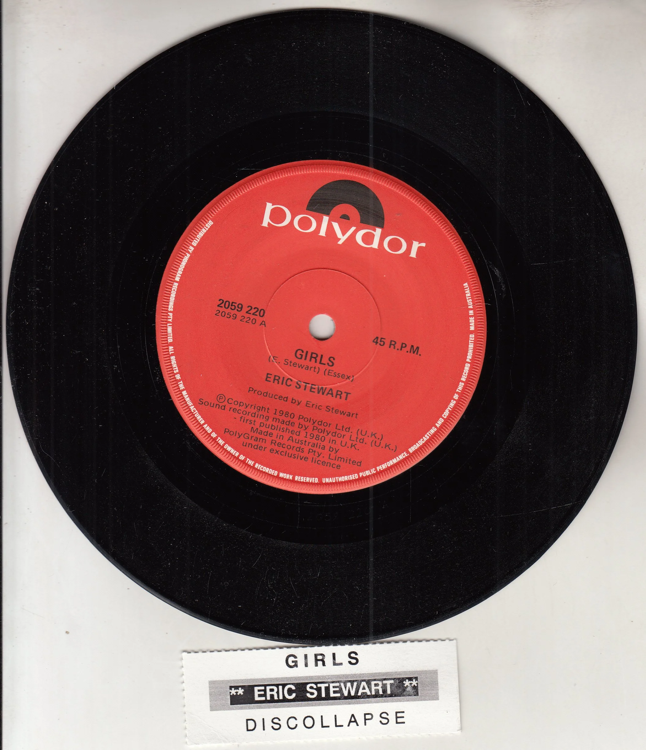 STEWART, ERIC - GIRLS