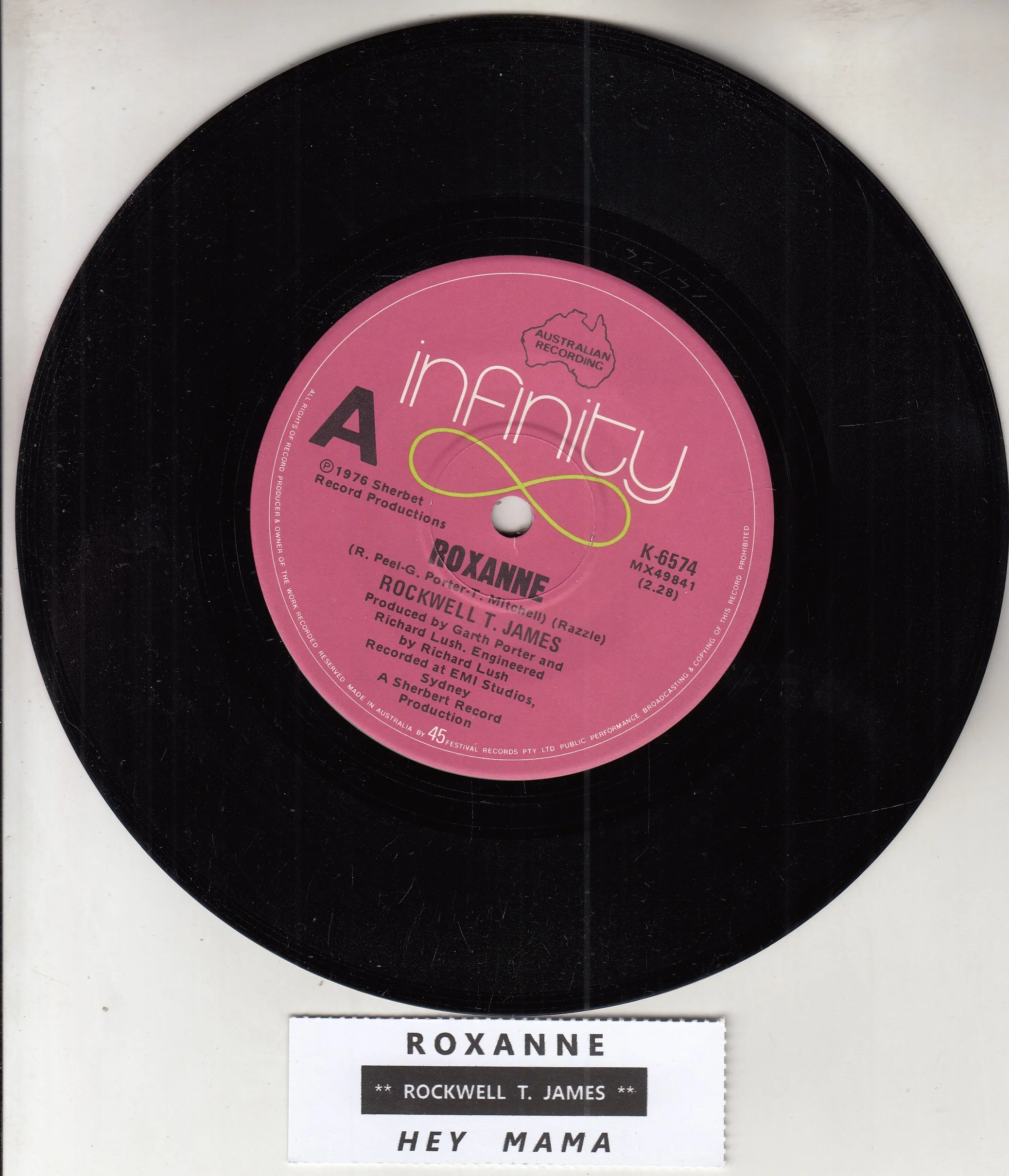 ROCKWELL T. JAMES - Roxanne