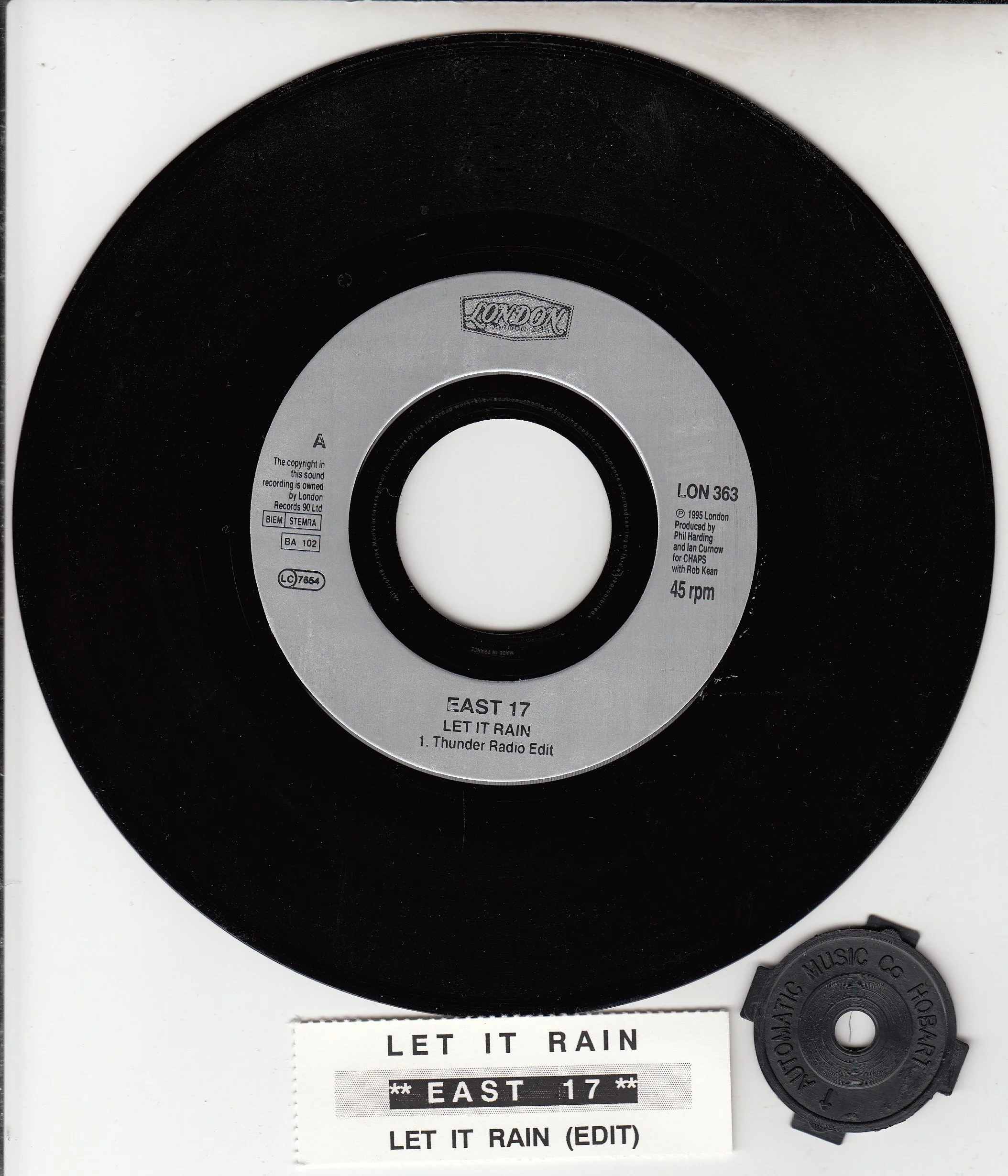 EAST 17 - LET IT RAIN