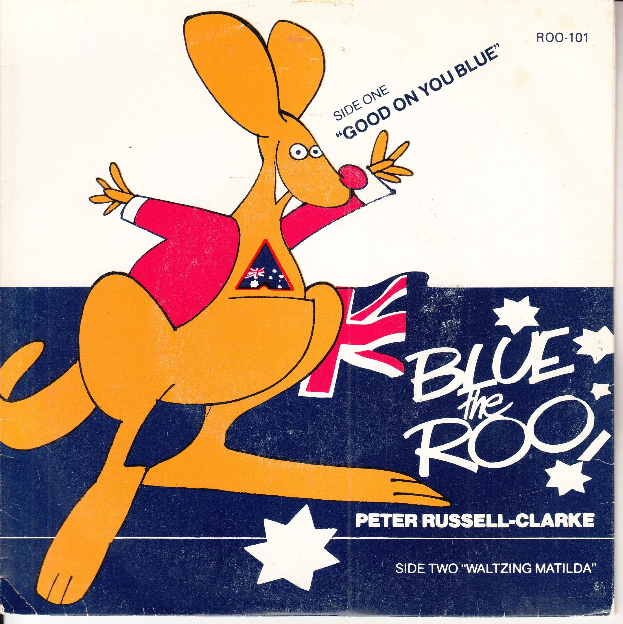 PETER RUSSELL-CLARKE - Waltzing Matilda b/w Good On You Blue (PIC SLV)
