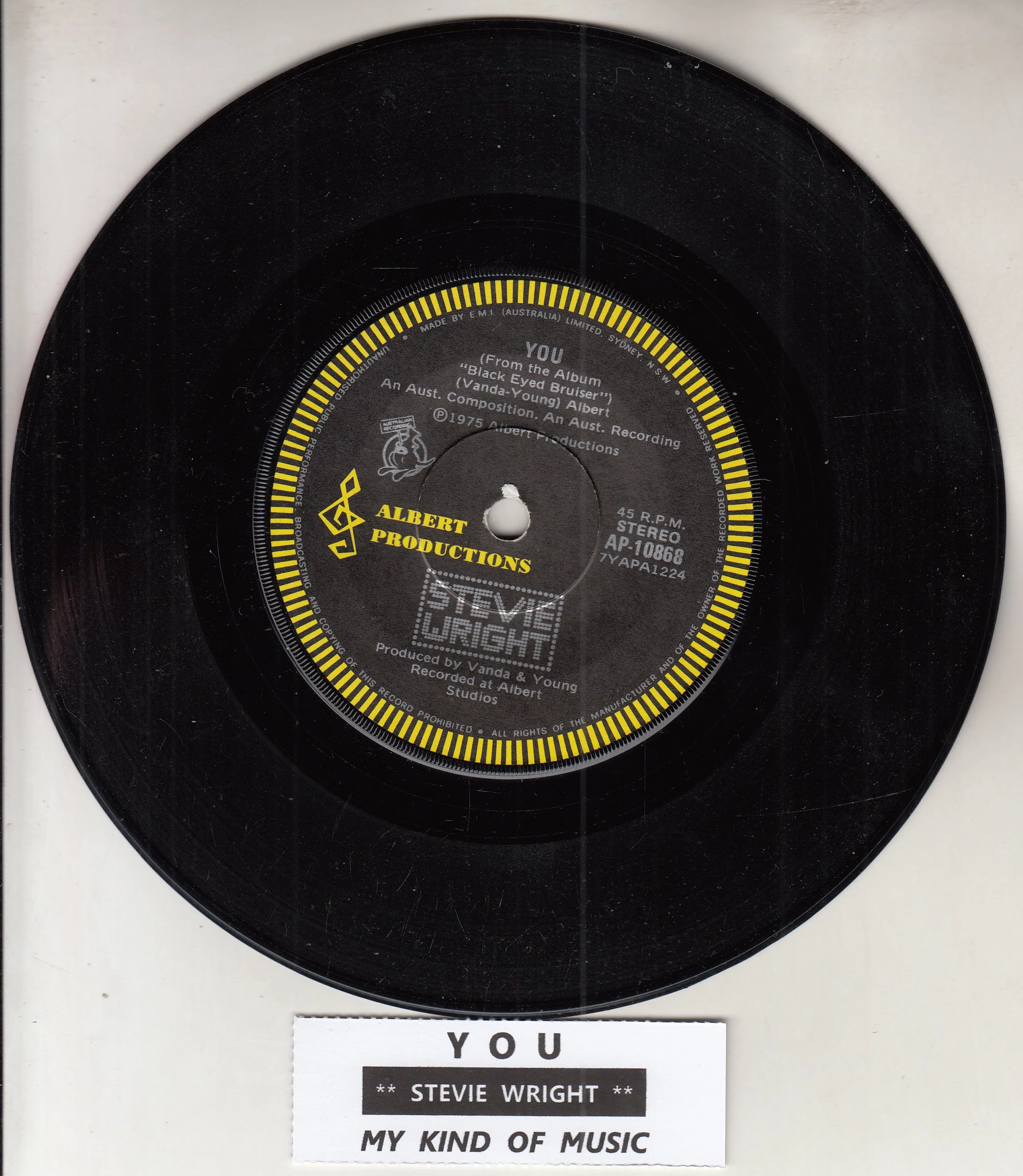 STEVIE WRIGHT - You