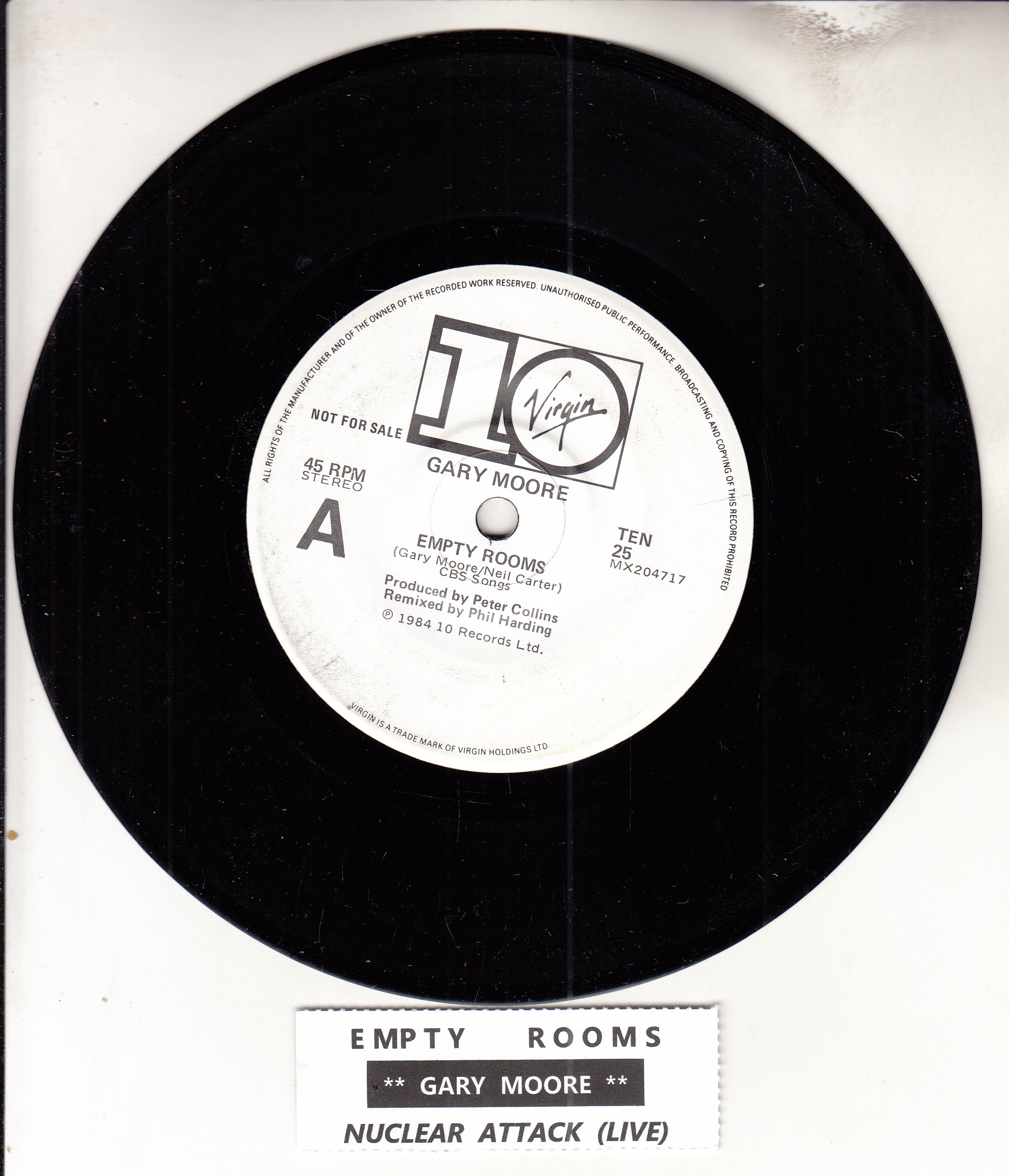 MOORE, GARY - EMPTY ROOMS