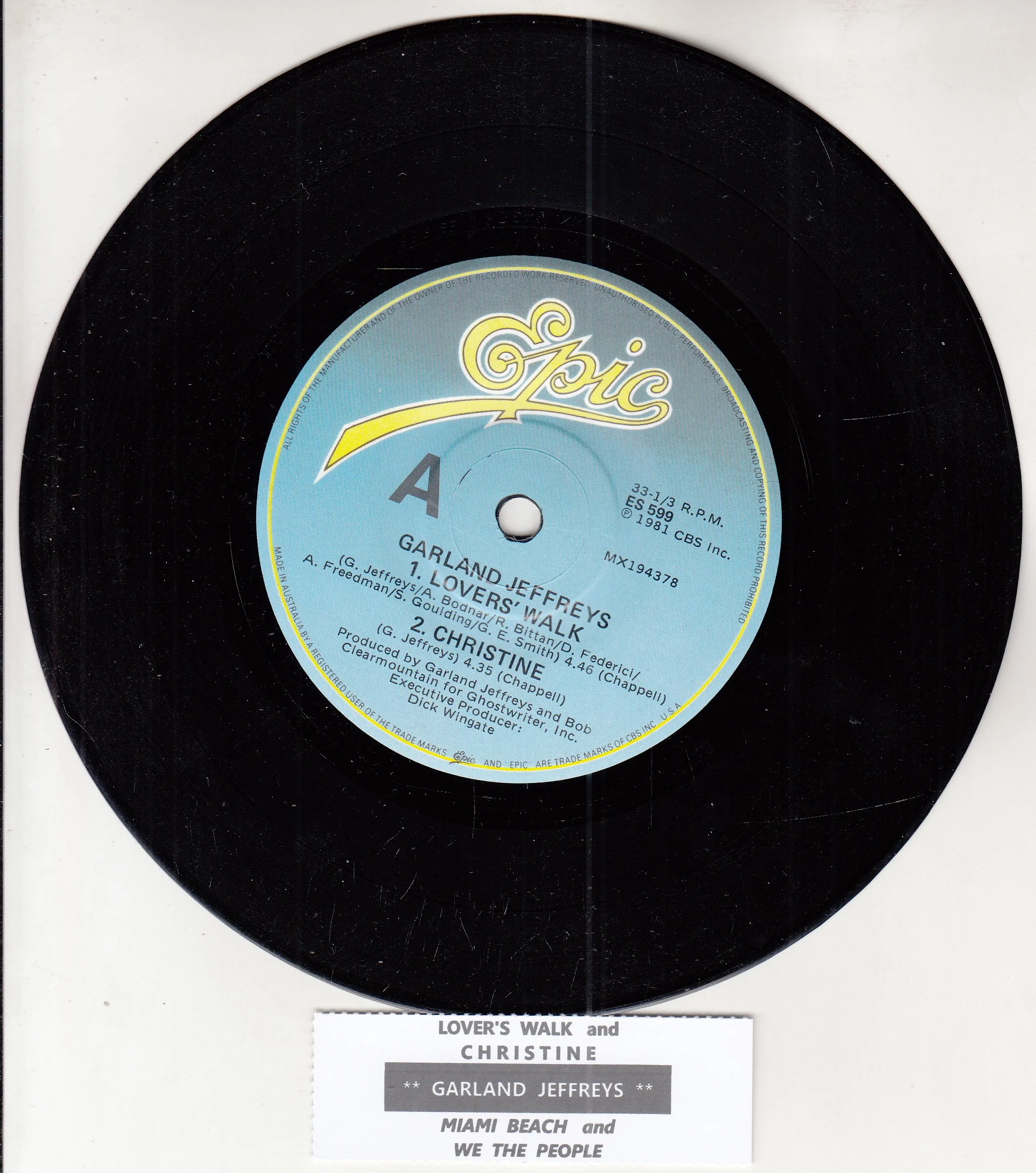 GARLAND JEFFREYS Lover's walk EP Rec.jpg