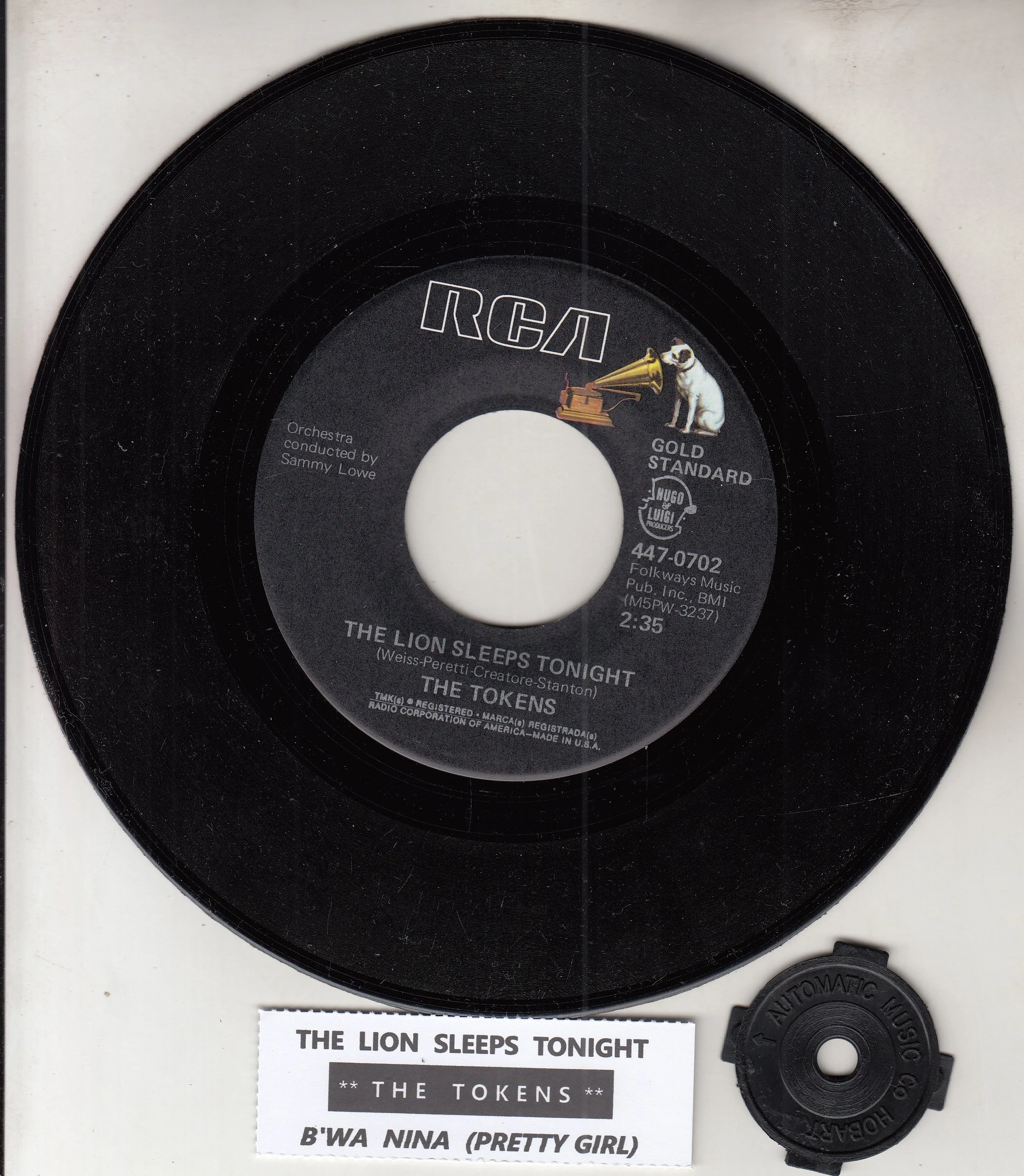 THE TOKENS - The Lion sleeps tonight