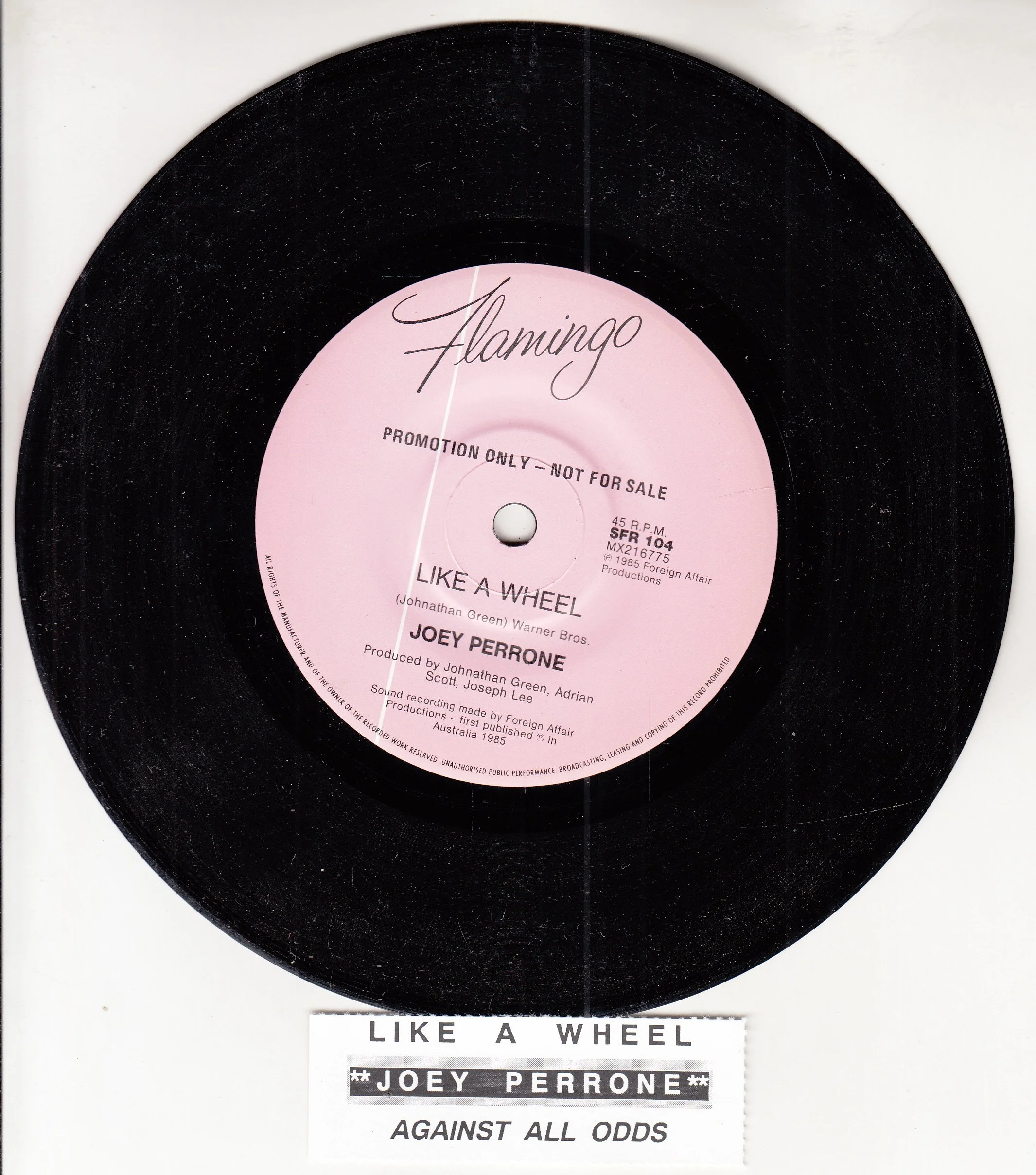 JOEY PERRONE - Like a wheel (PROMO)