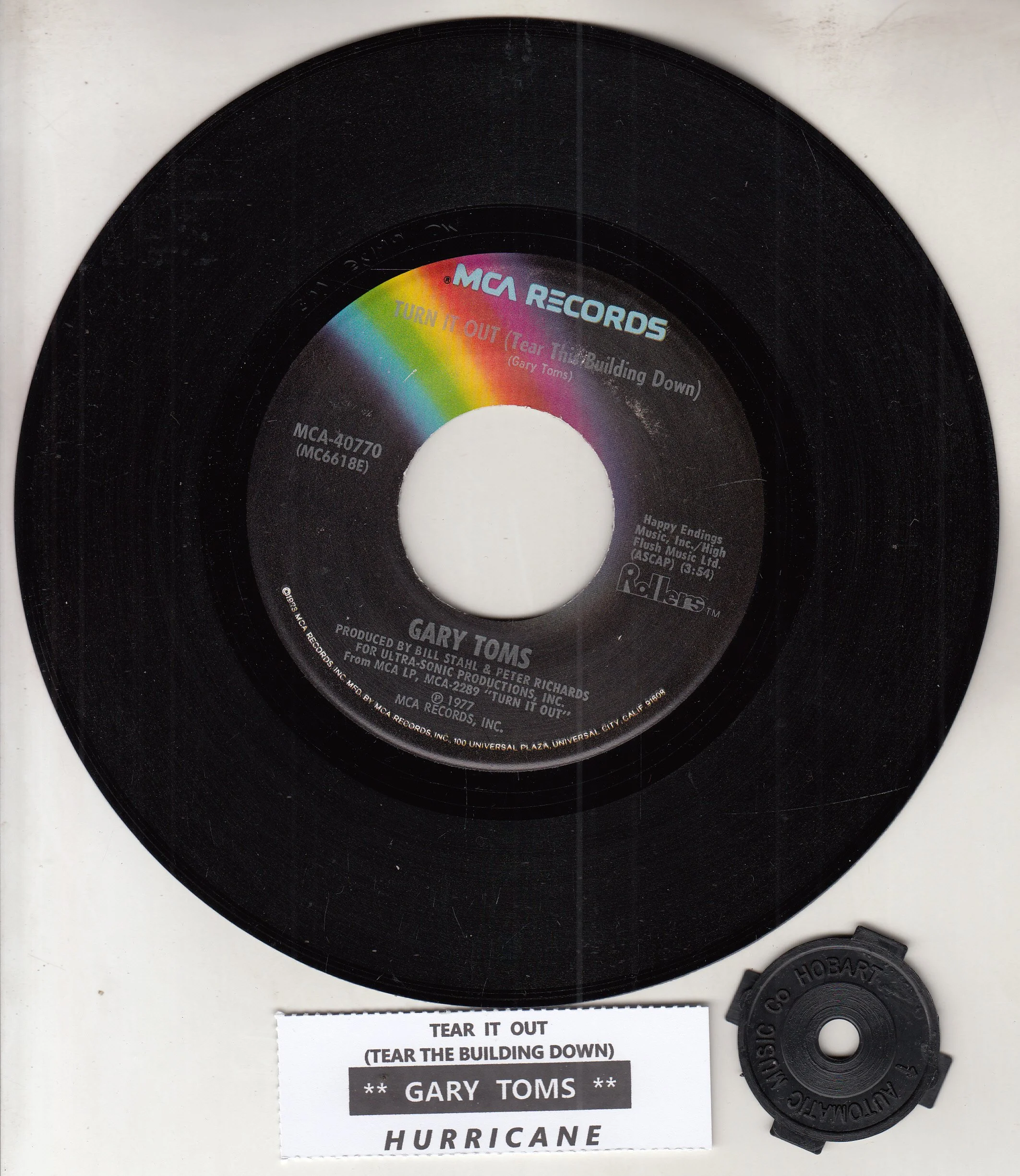 GARY TOMS - Turn it out (Tear this building down)