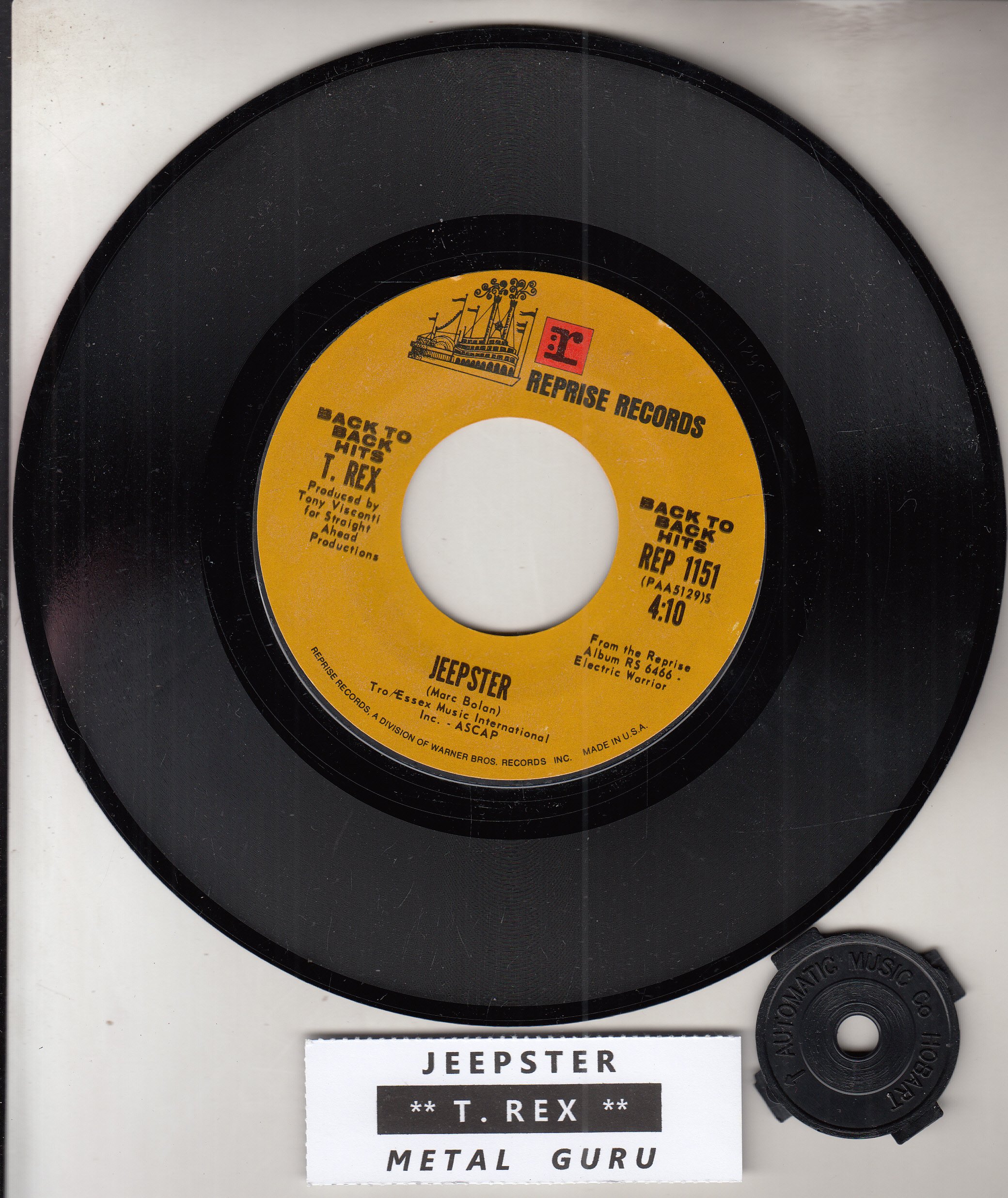 T. REX - Jeepster & Metal Guru