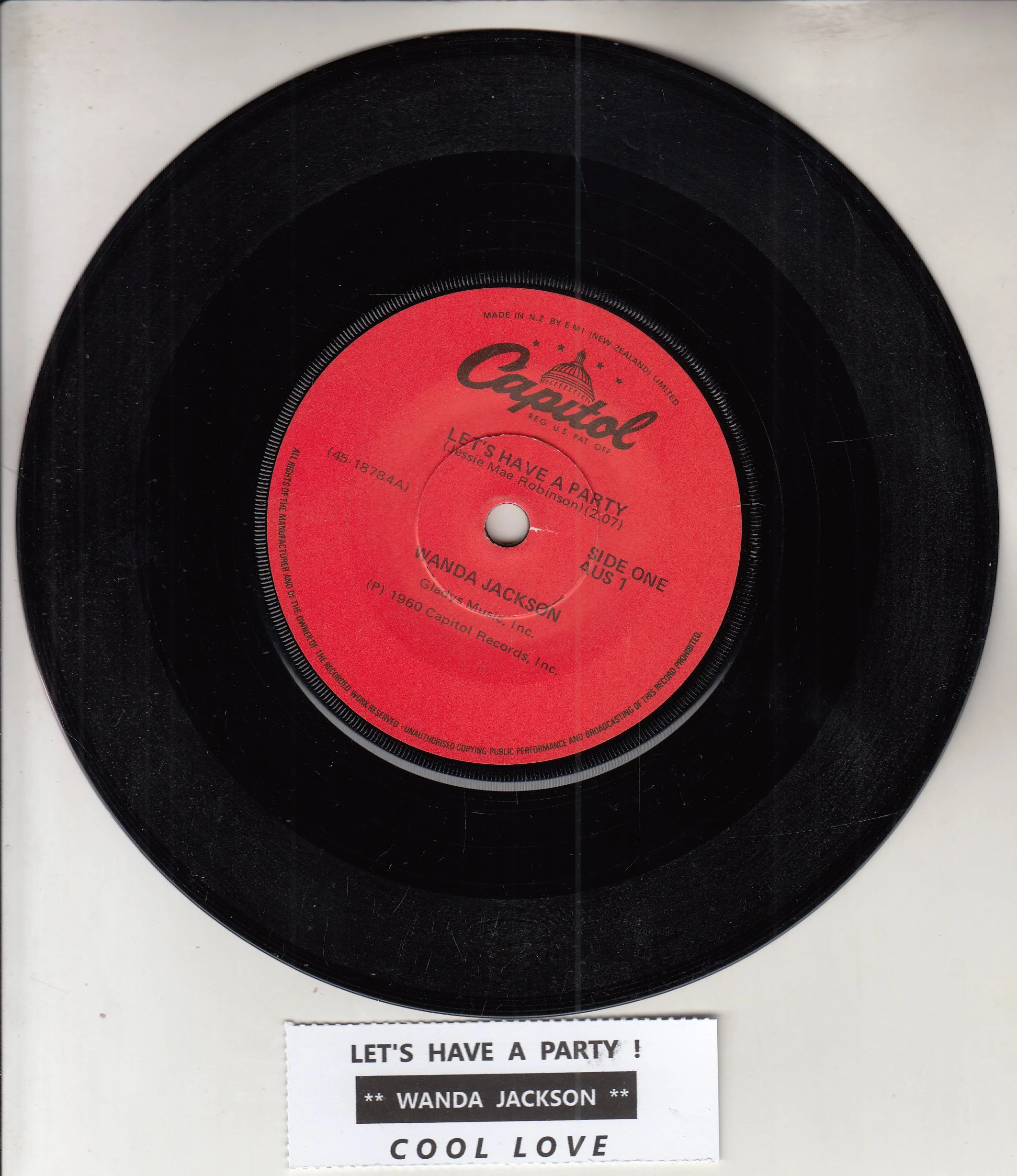 WANDA JACKSON - Let's have a party