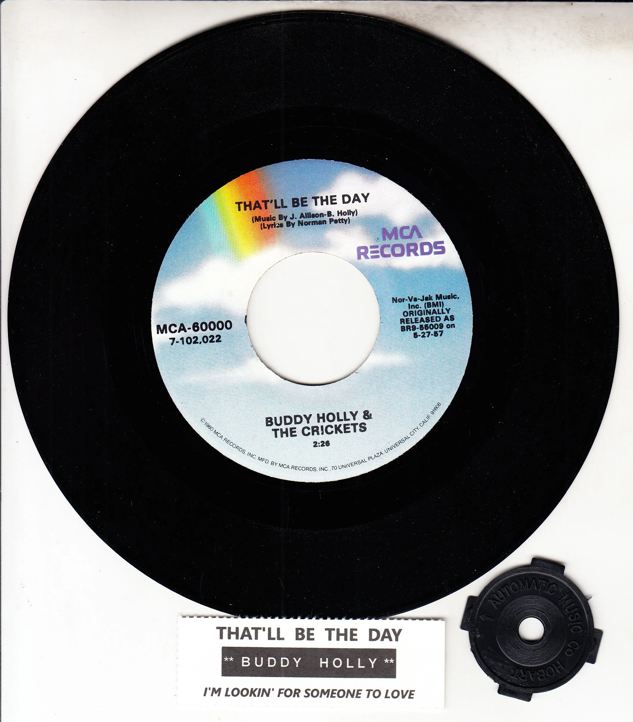 HOLLY, BUDDY - That'll Be The Day & I'm Looking For Someone To Love