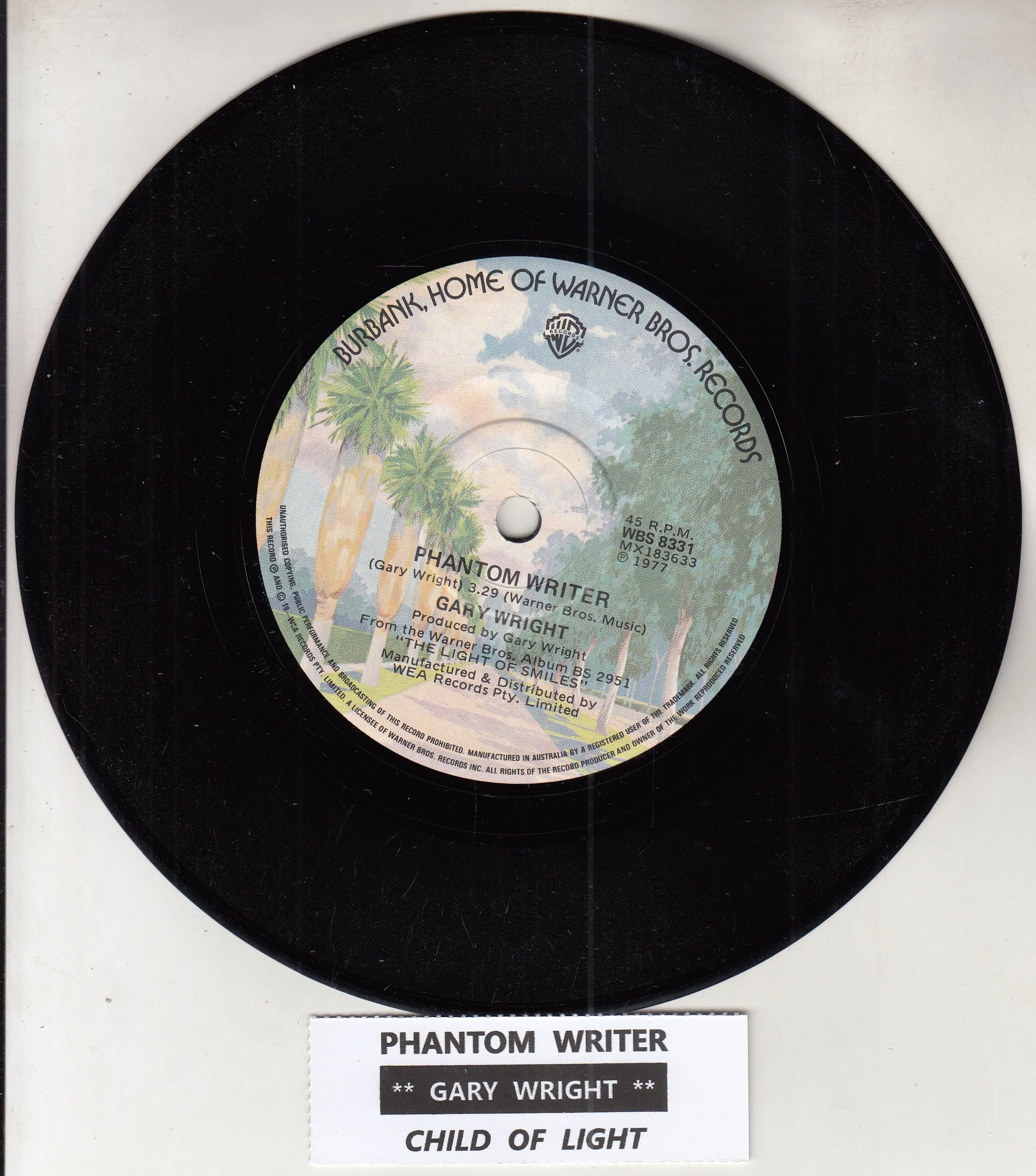 GARY WRIGHT - Phantom Writer