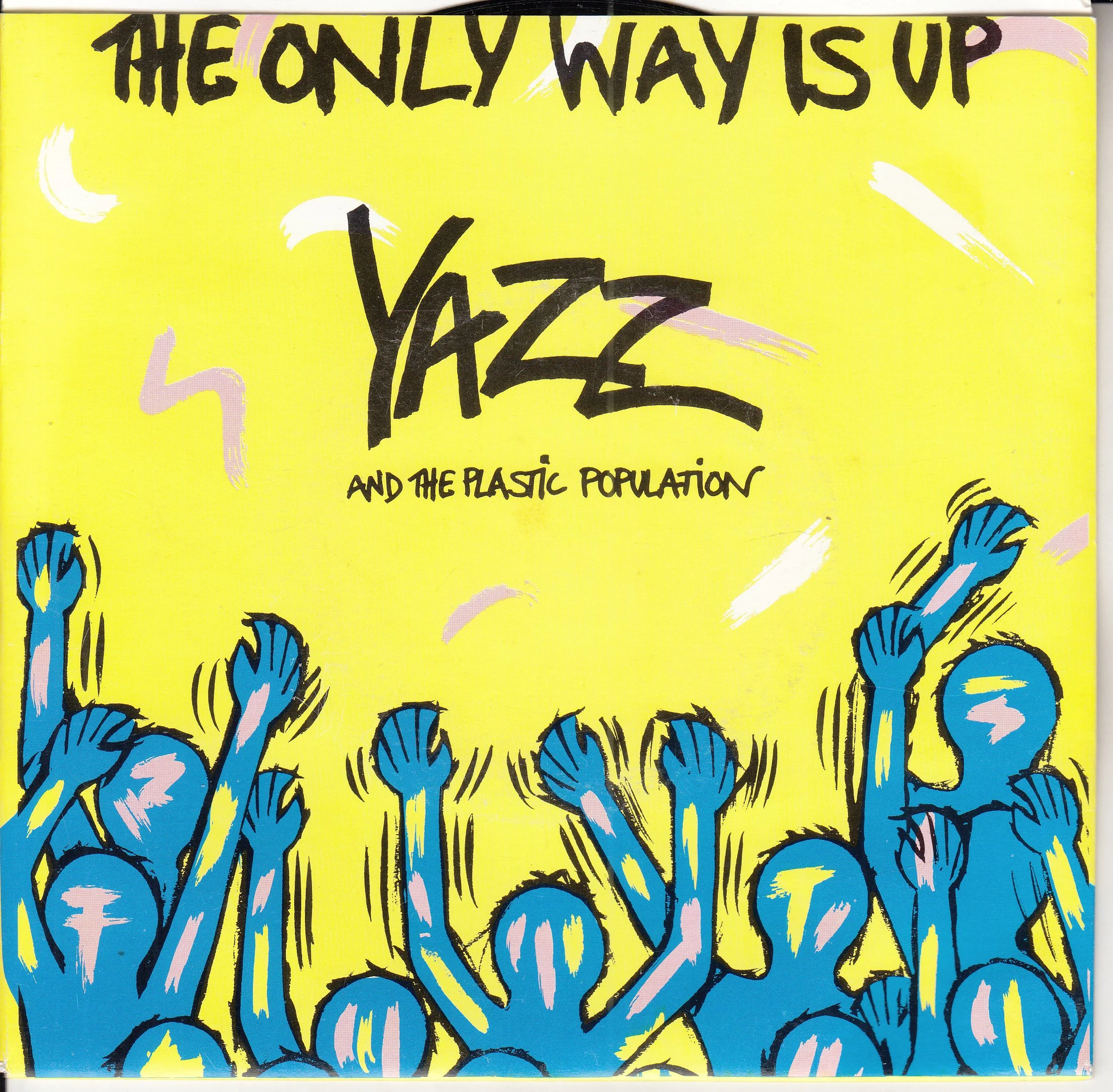 YAZZ - The only way is up (PICTURE SLEEVE; AUS)