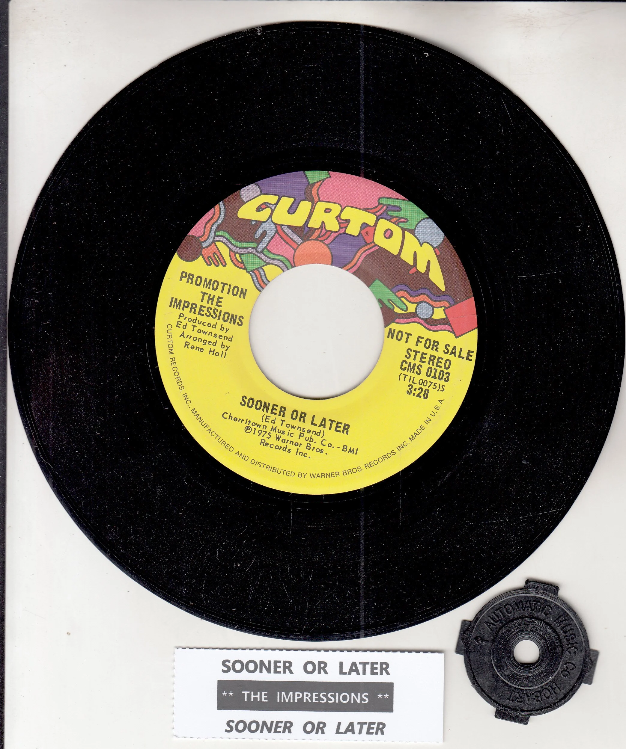 THE IMPRESSIONS - Sooner or later (PROMO)