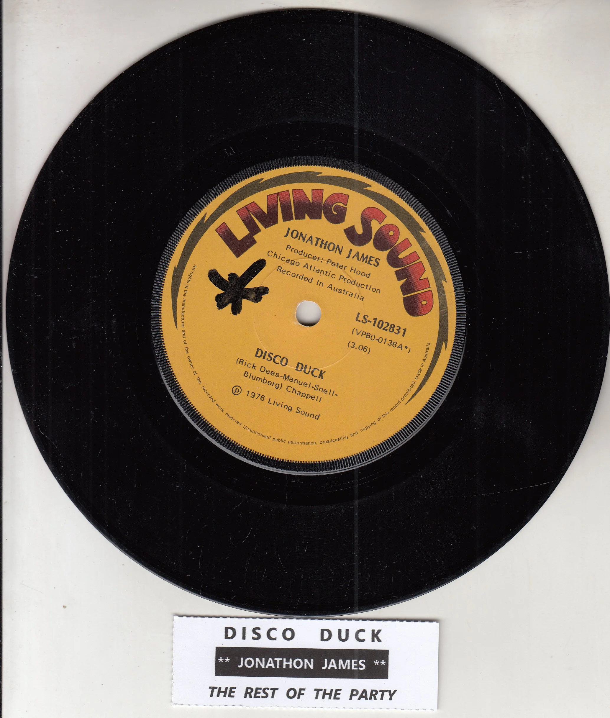 JONATHON JAMES - Disco Duck