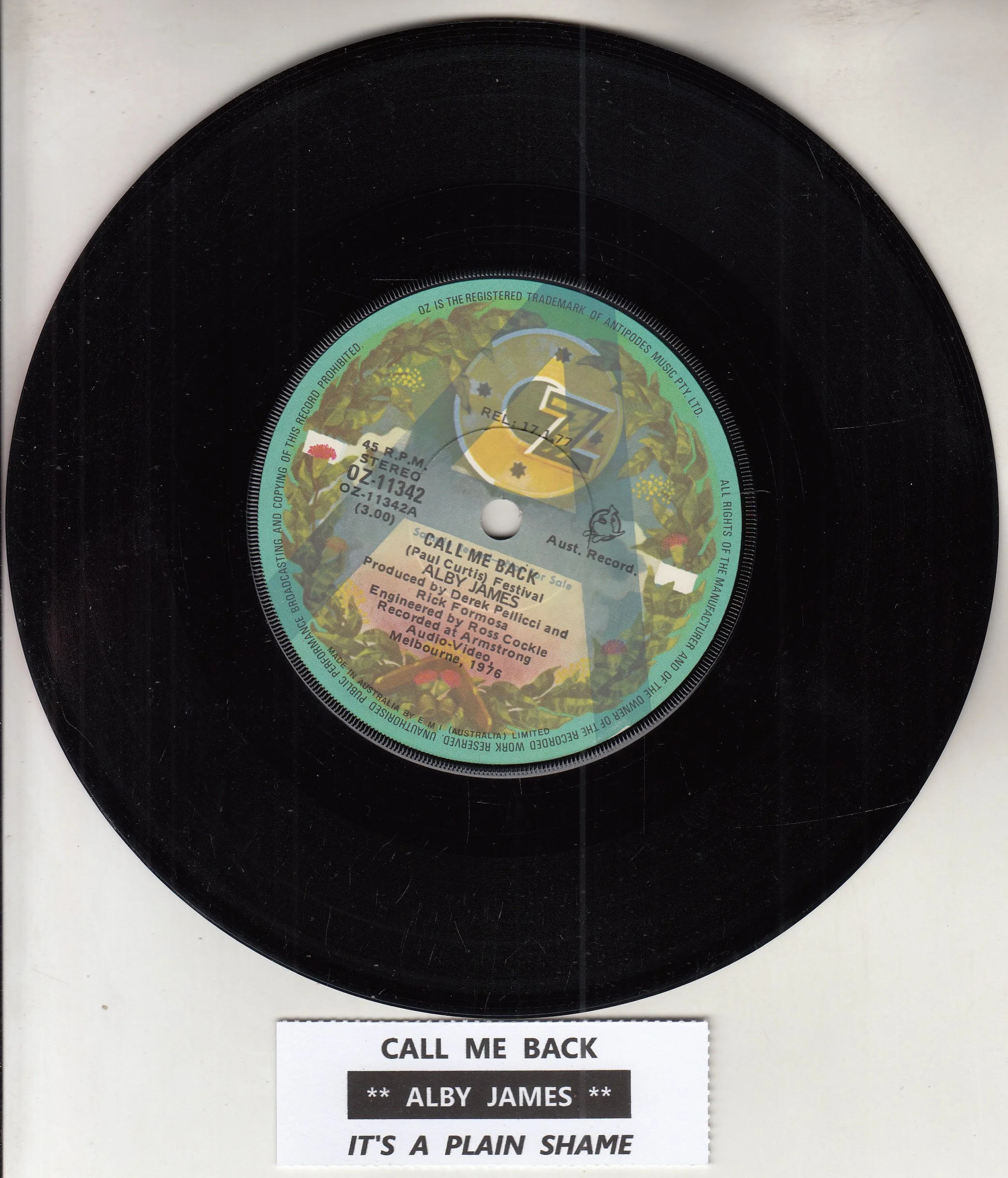 ALBY JAMES - Call me back (PROMO)