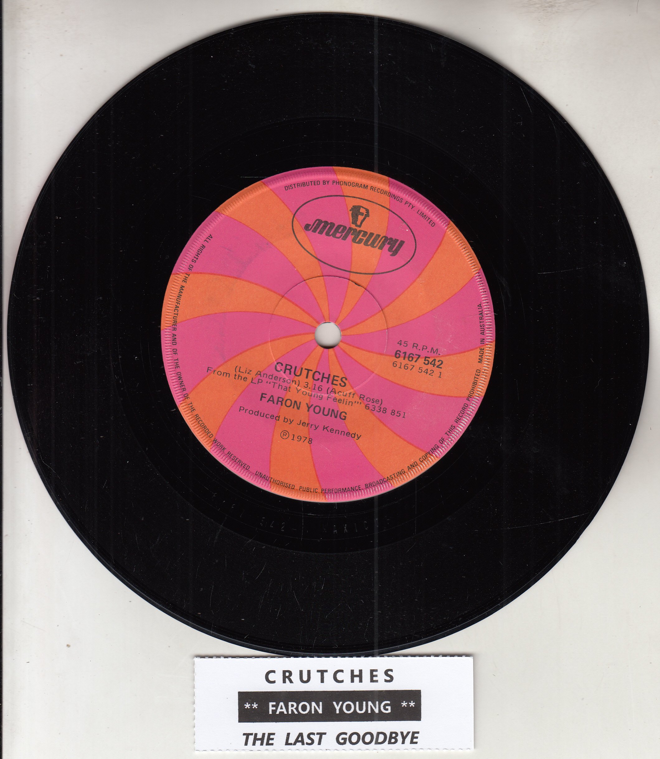 FARON YOUNG - Crutches