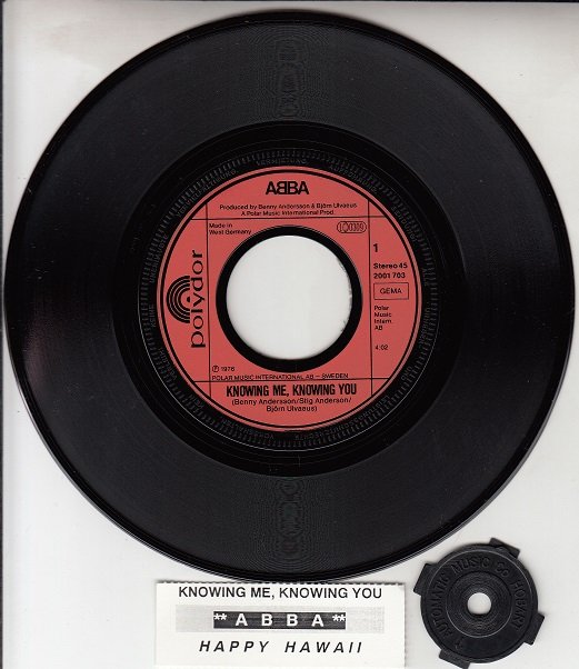 ABBA - KNOWING ME, KNOWING YOU (PIC SLV)