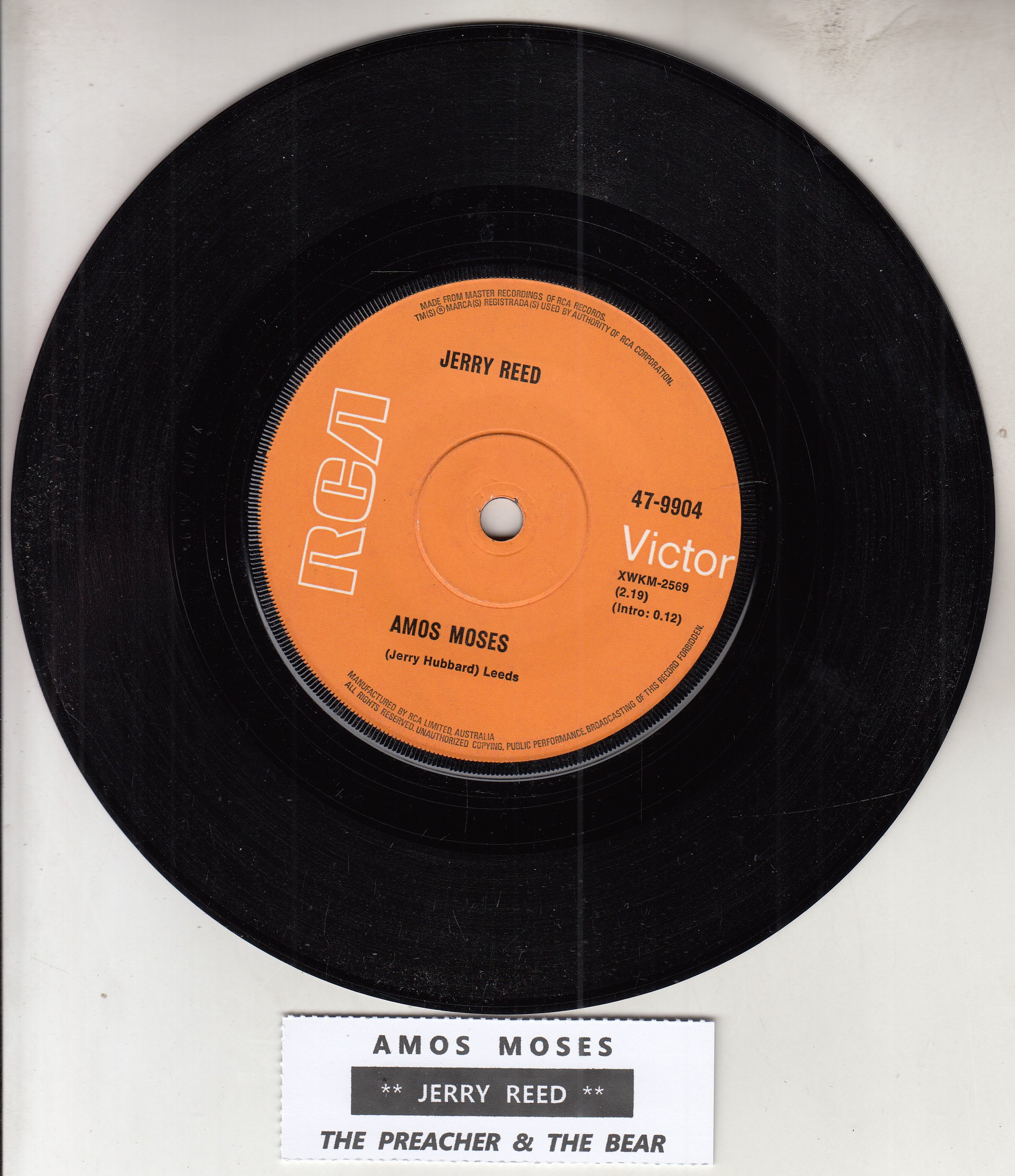 JERRY REED - Amos Moses
