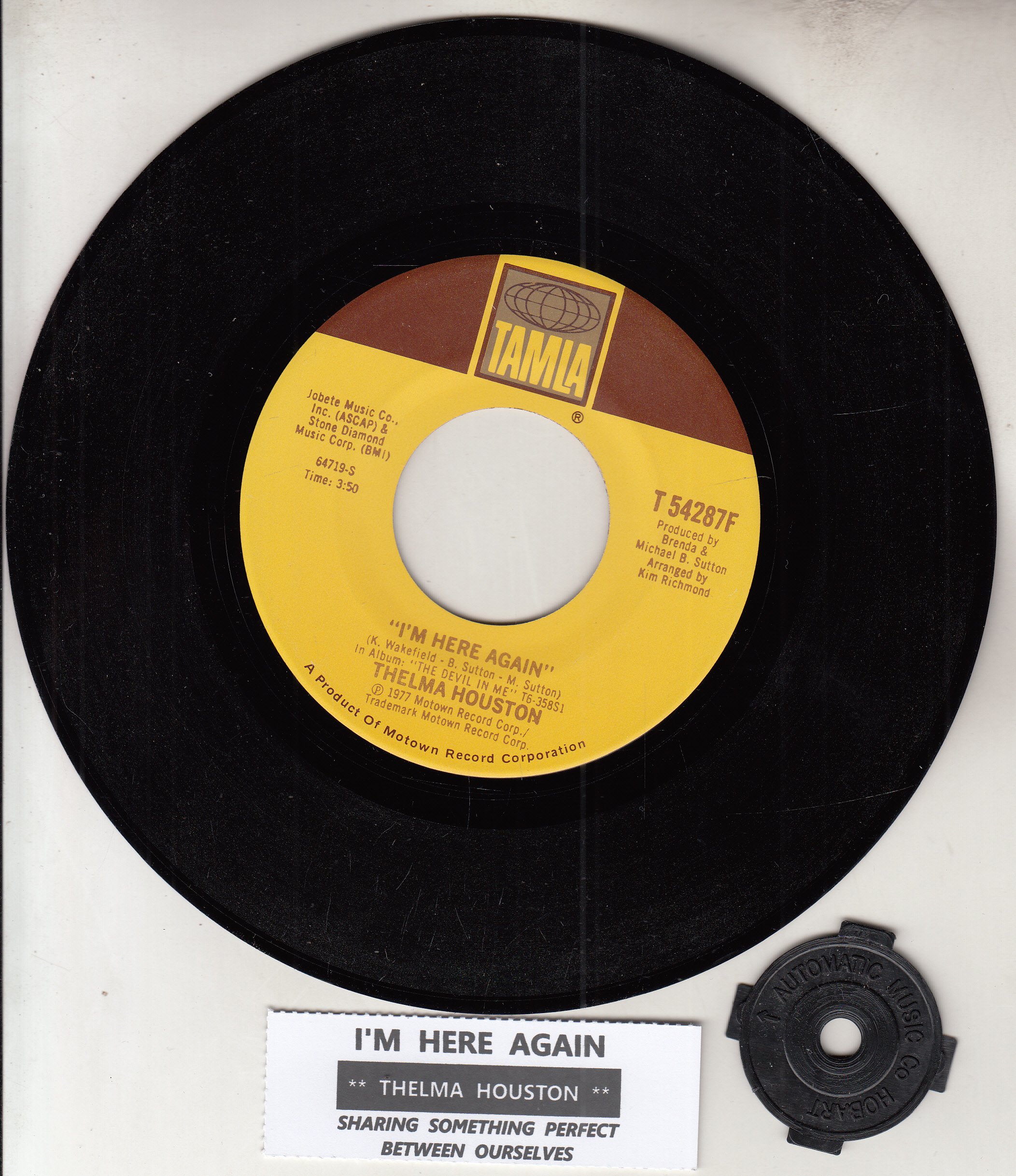 THELMA HOUSTON I'm here again.jpg