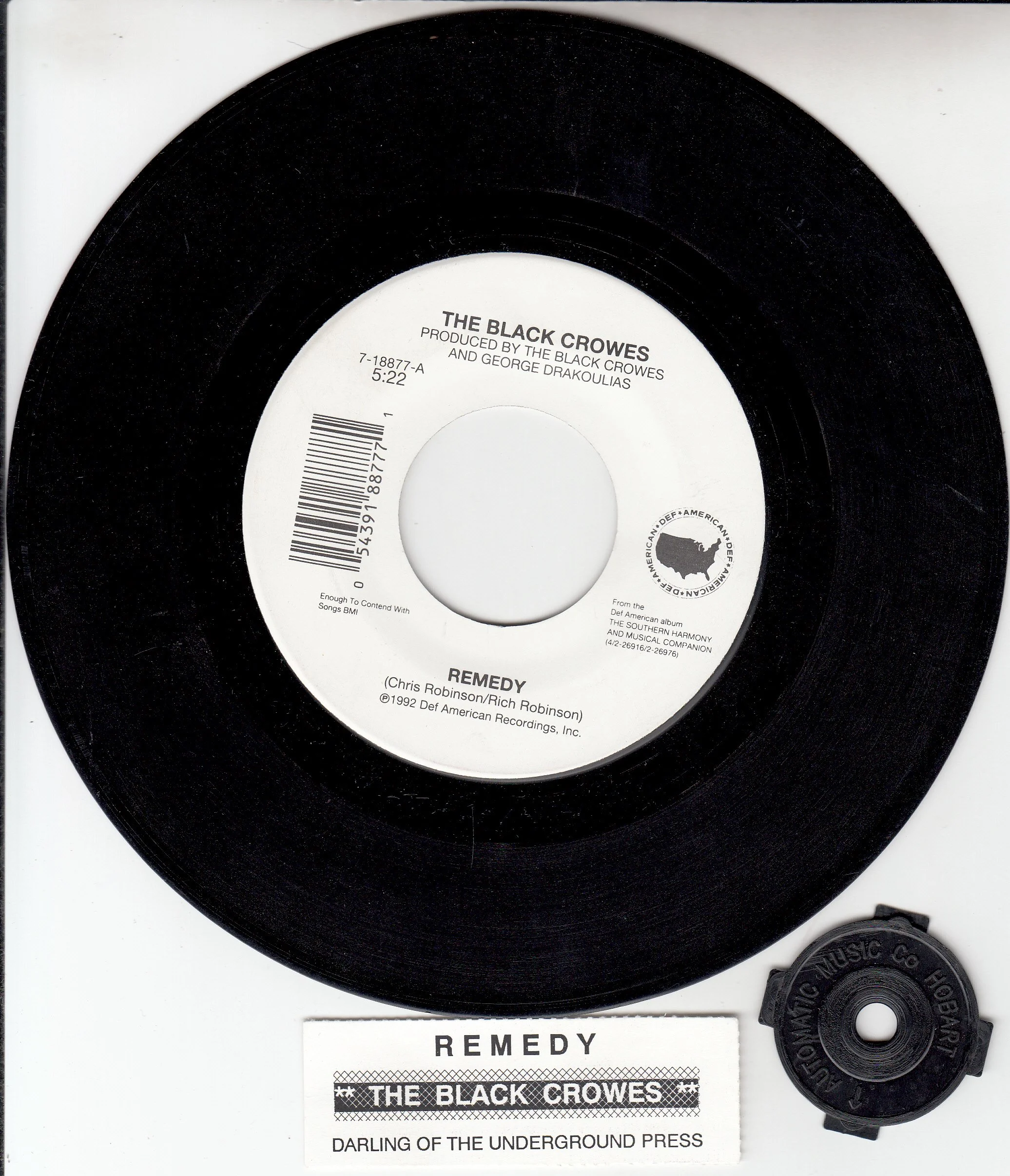THE BLACK CROWES - Remedy