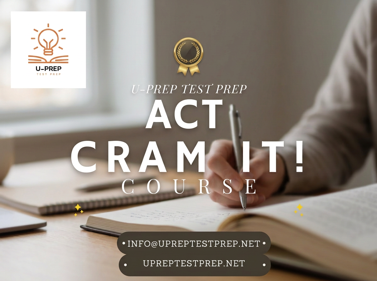 ACT Cram IT! Course: 7-Day Enhanced ACT Crash Course