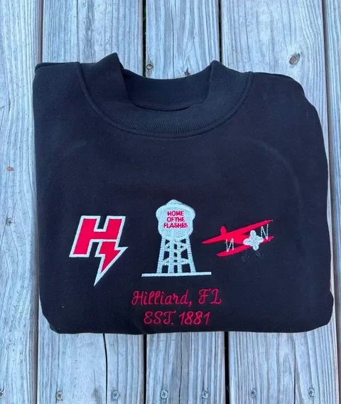 Hometown Hilliard EMBROIDERED Adult