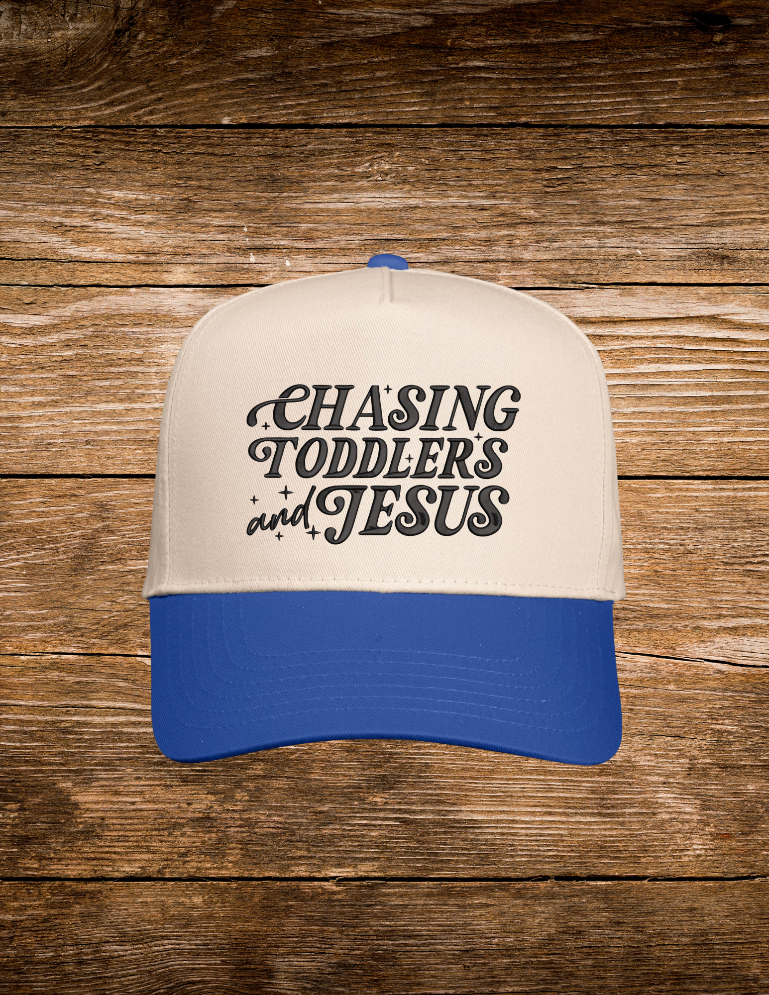 Chasing Toddlers and Jesus Hat