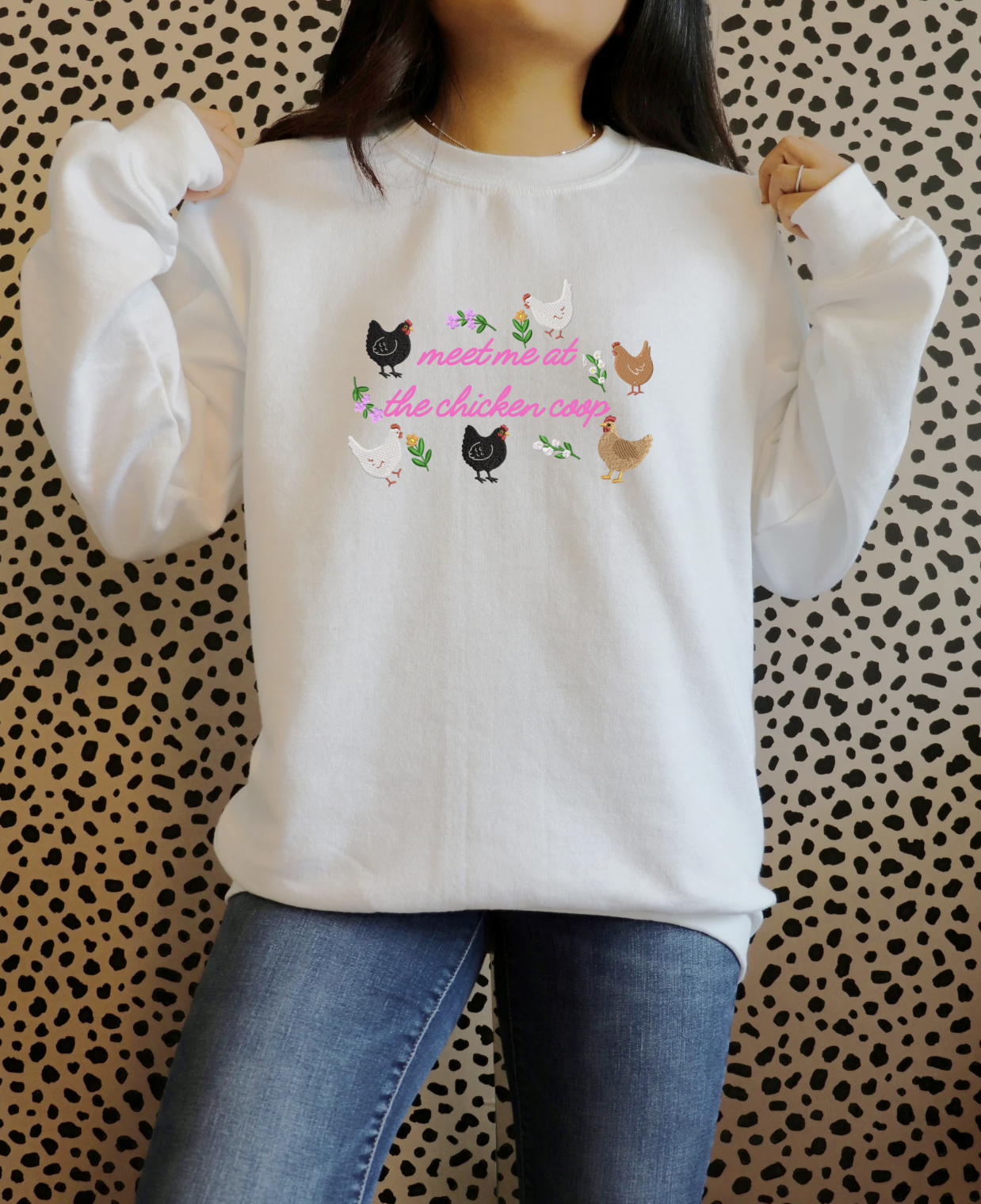 Meet me at the chicken coop tshirt