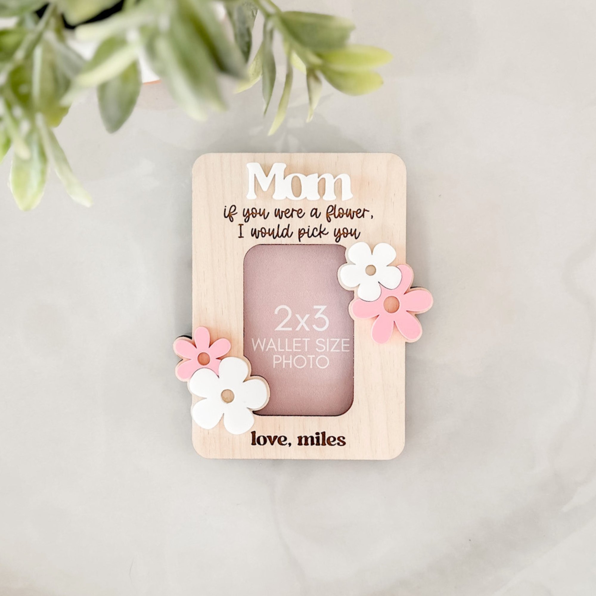 Mini Picture frames- Flowers