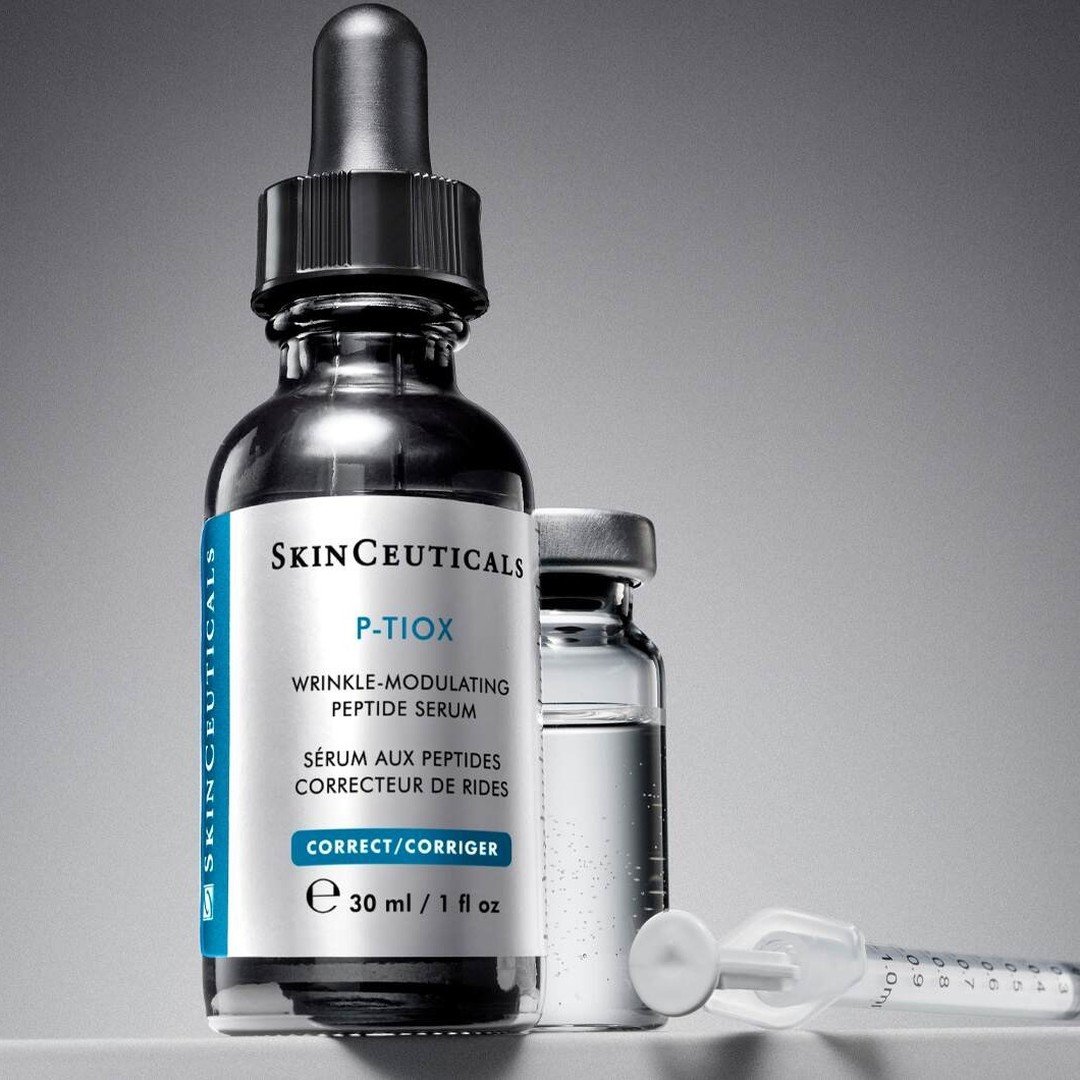#PTIOX is a peptide-powered serum inspired by the effects of anti-wrinkle neurotoxin injections, proven to reduce the appearance of 9 types of expression lines and reveal glass skin radiance. This non-invasive, wrinkle-modulating serum features an ad