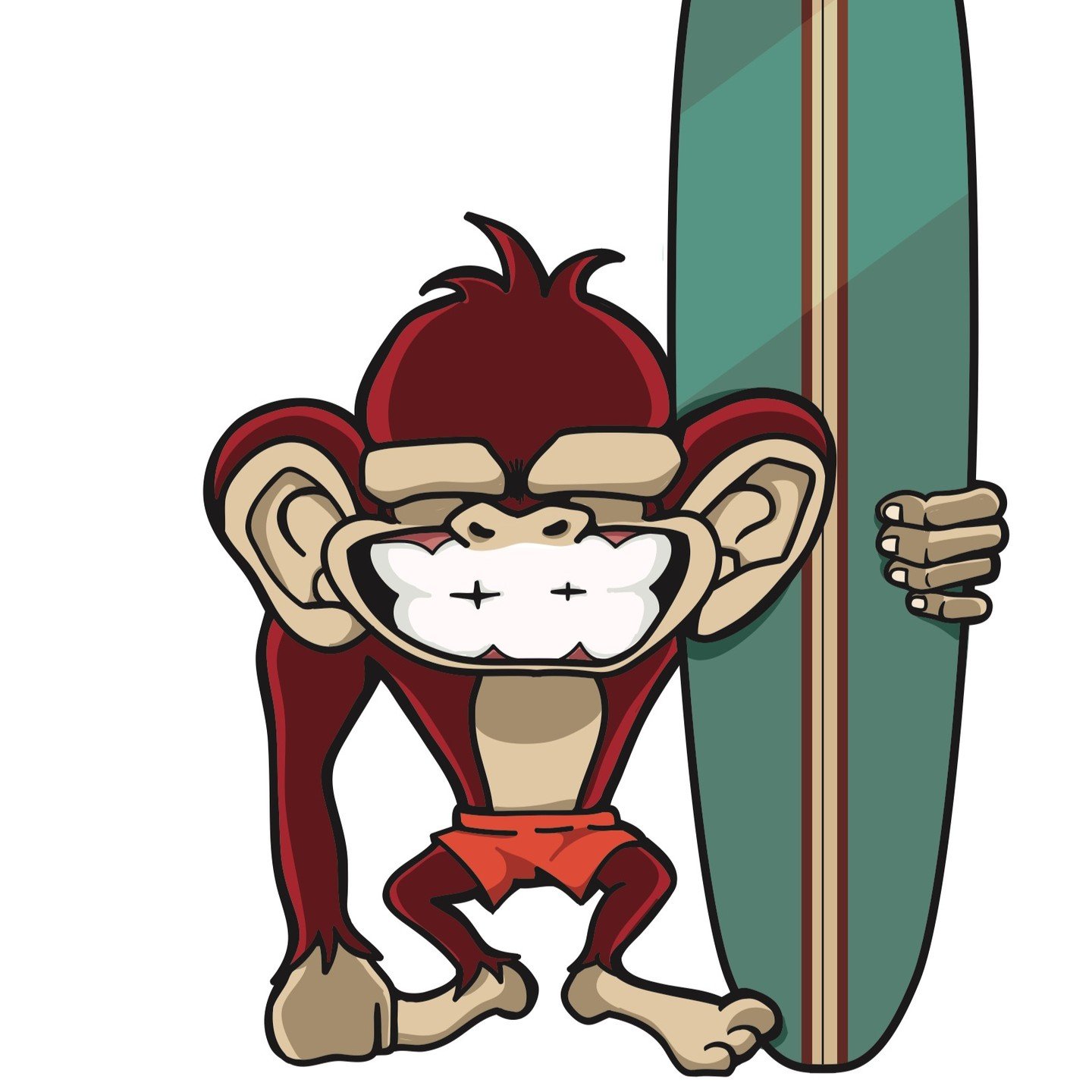 🌊 Say hello to the ultimate surf buddy! 🐵🛹
This cheeky little wave-rider just dropped in from naokistudios.com — where creativity rides high and the characters are always stoked! 🤙
🎨 Character design by Naoki Studios
📲 Check out more ill