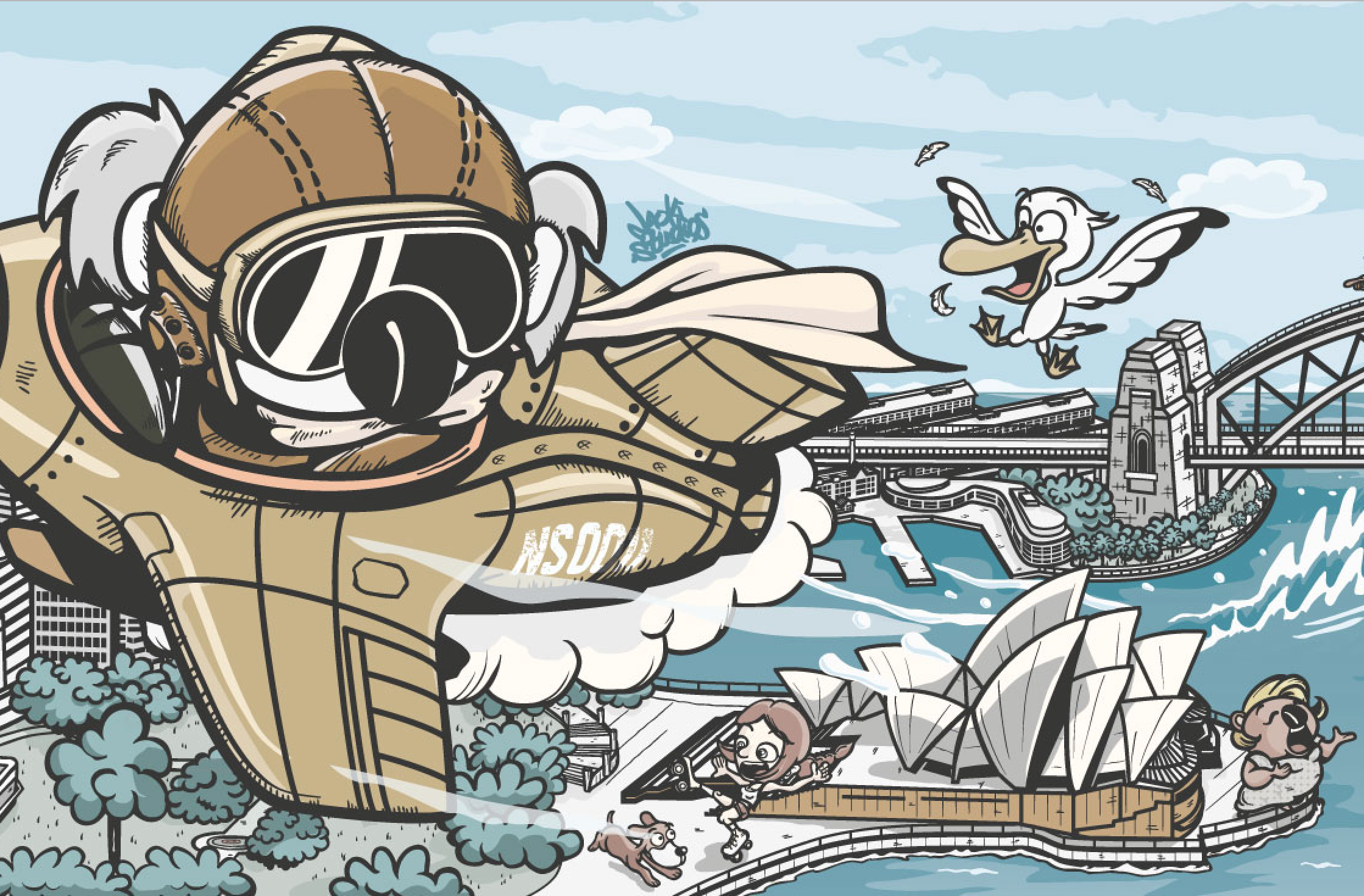 Sky-High Over Sydney