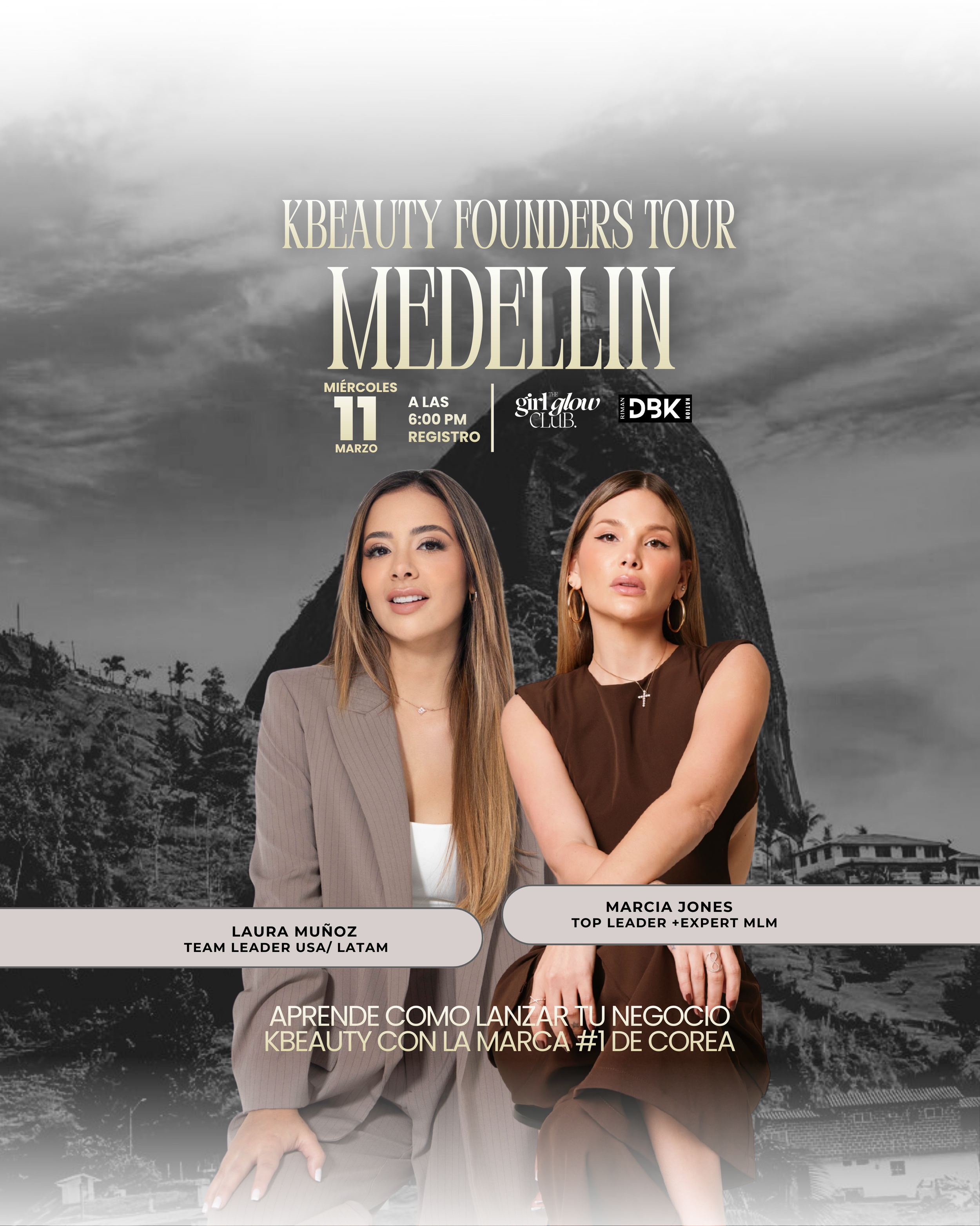 KBeauty Founders Tour – Marzo 11 Medellin