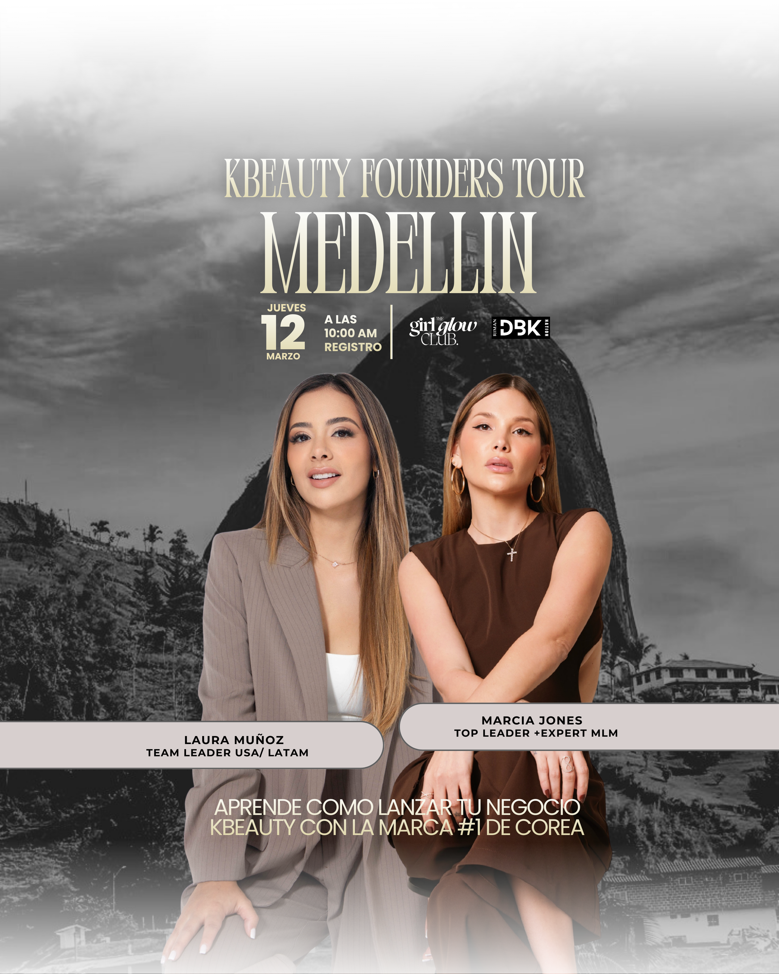 KBeauty Founders Tour – Marzo 12 Medellin