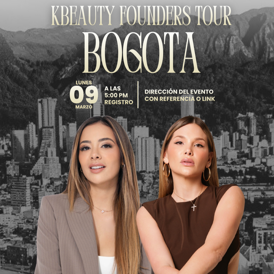 KBeauty Founders Tour – Marzo 9  Bogotá