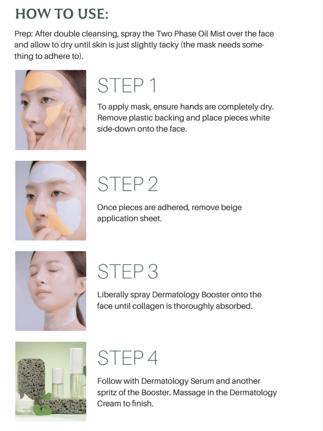 How to apply the ICD Collagen 100 Melting Mask for maximum hydration and skin-firming benefits.