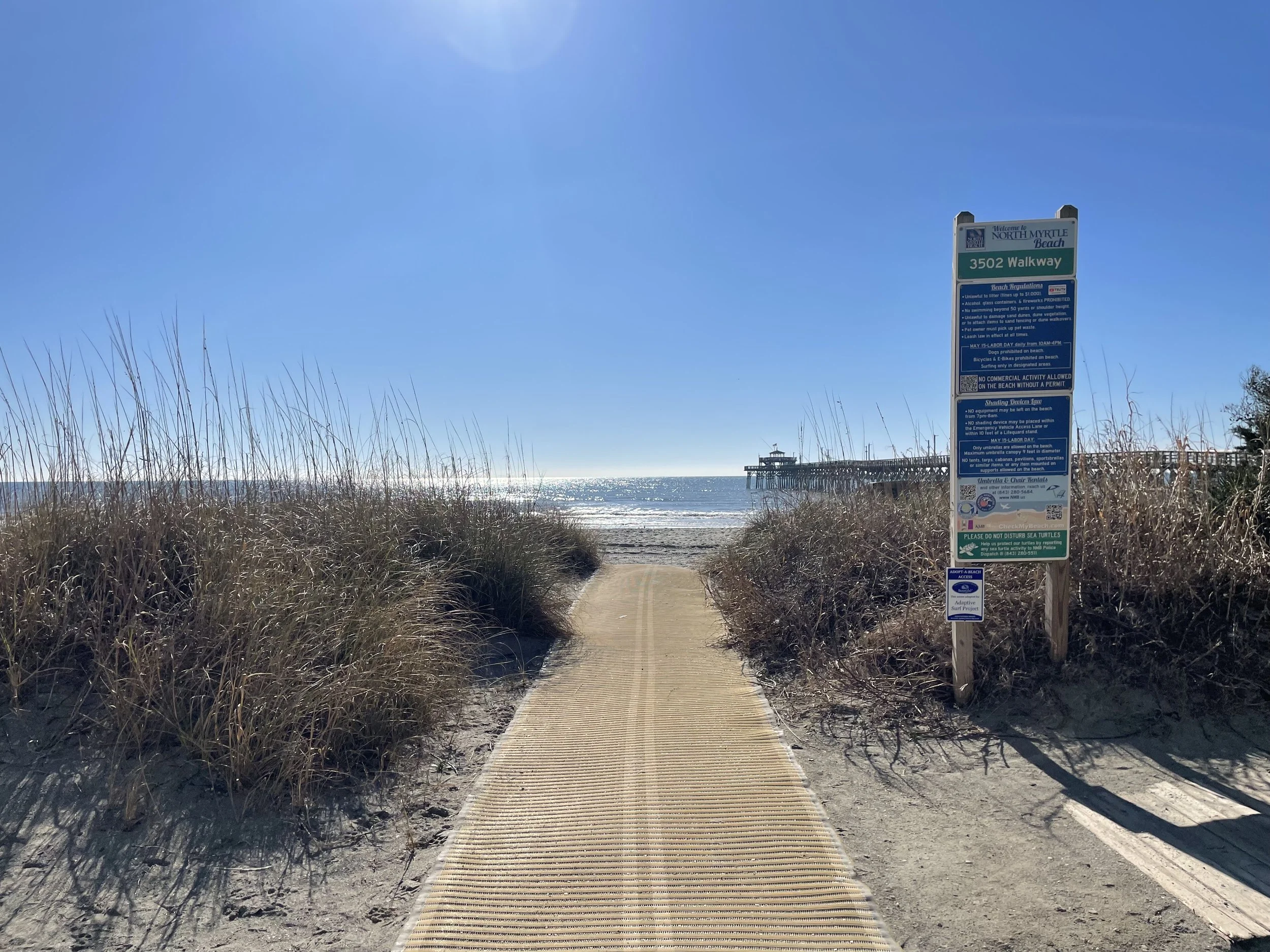 Wheelchair Access Mats in the Myrtle Beach Area