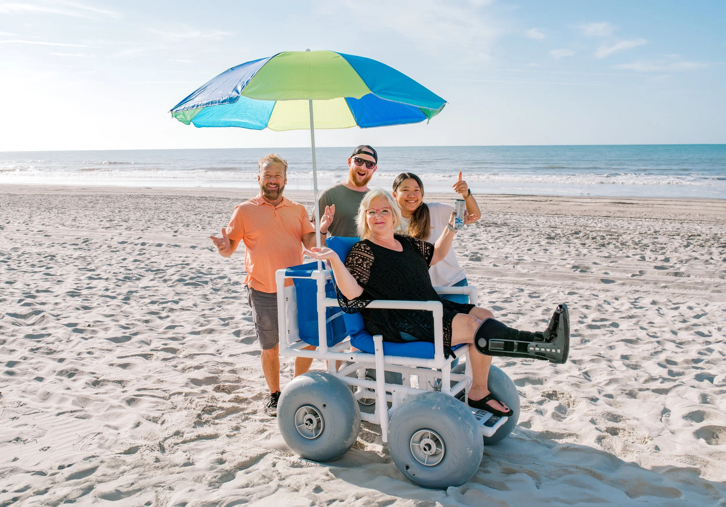 Beach wheelchair rentals myrtle beach delivered to you ada compliant