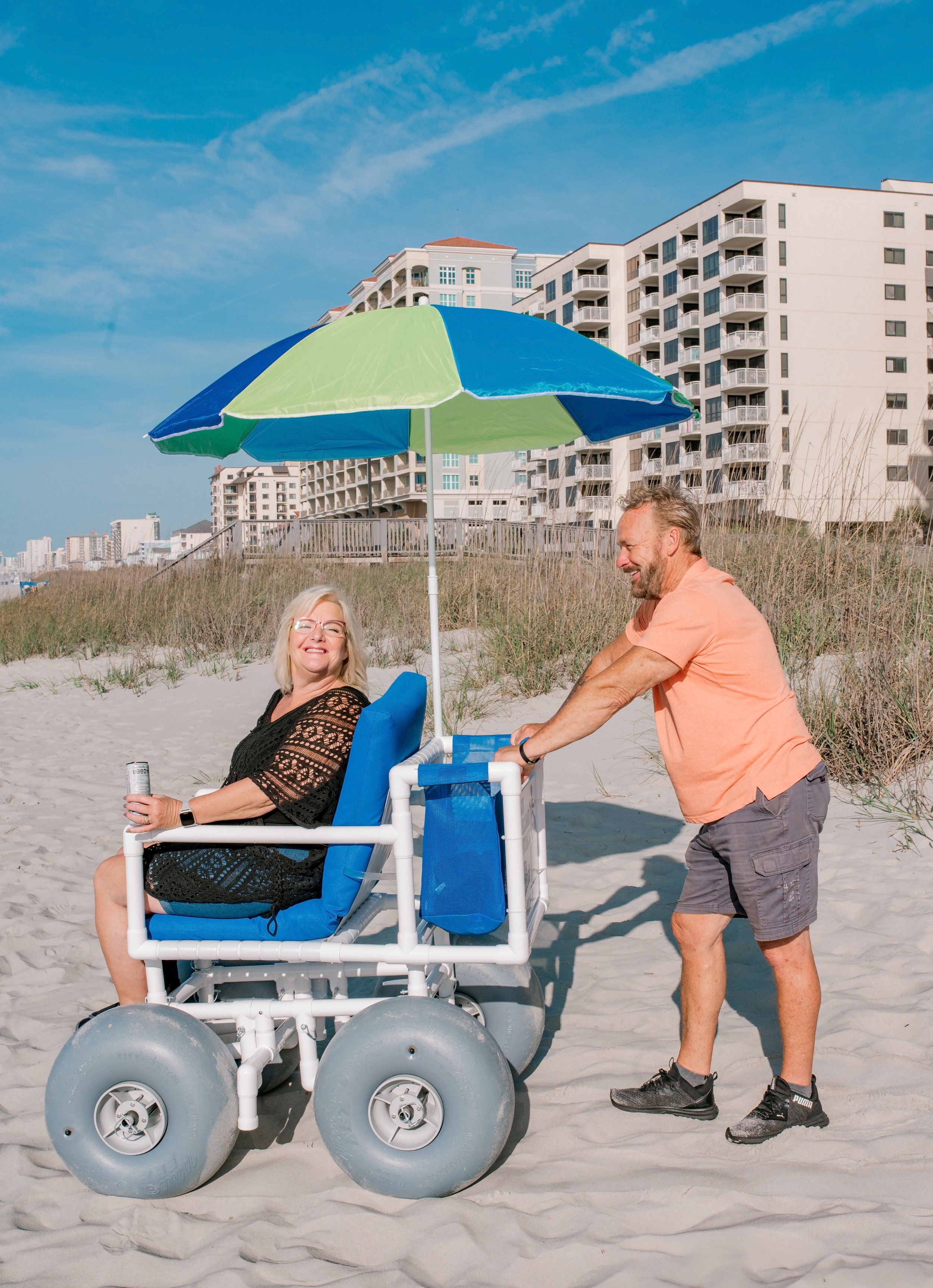 Handicapped Beach Wheelchair Rentals Myrtle Beach — Seaside Mobility Beach Wheelchair Rentals