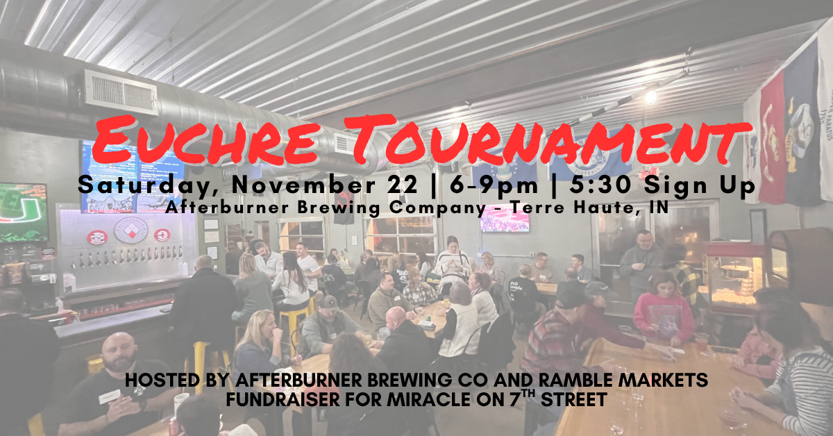 Euchre Tournament for Miracle