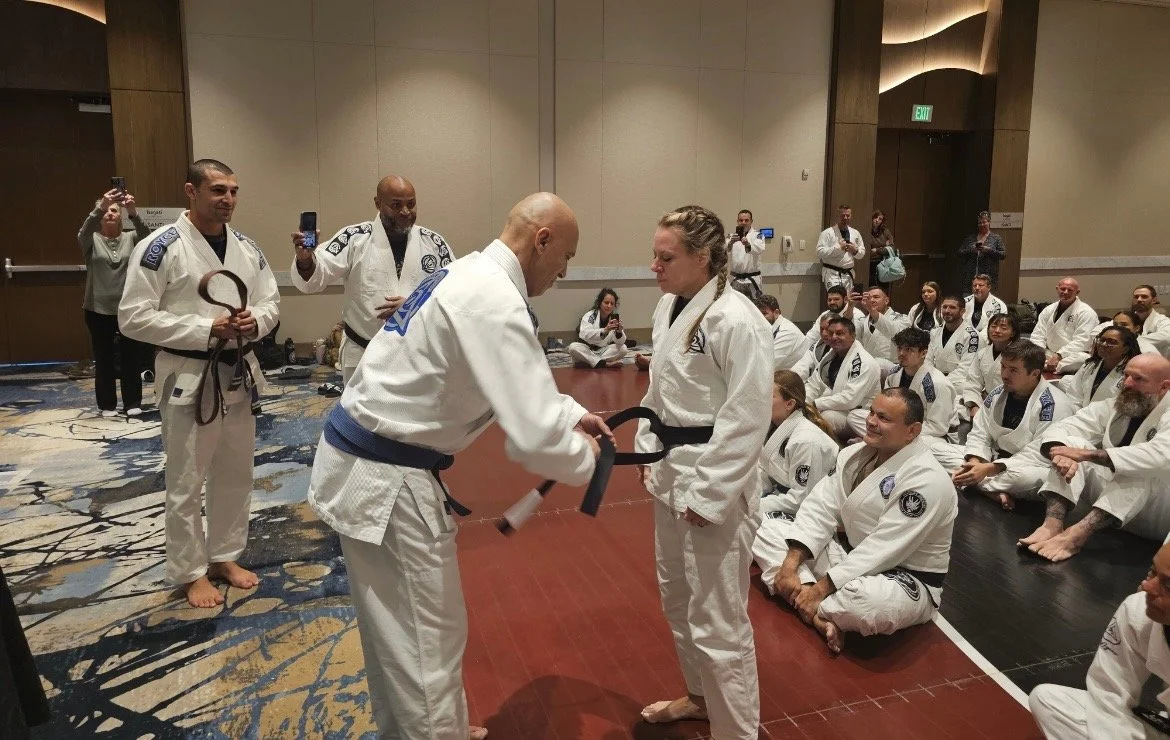 Breaking Barriers: Michelle Cassady Makes History as Illinois’ First Female Royce Gracie Black Belt 