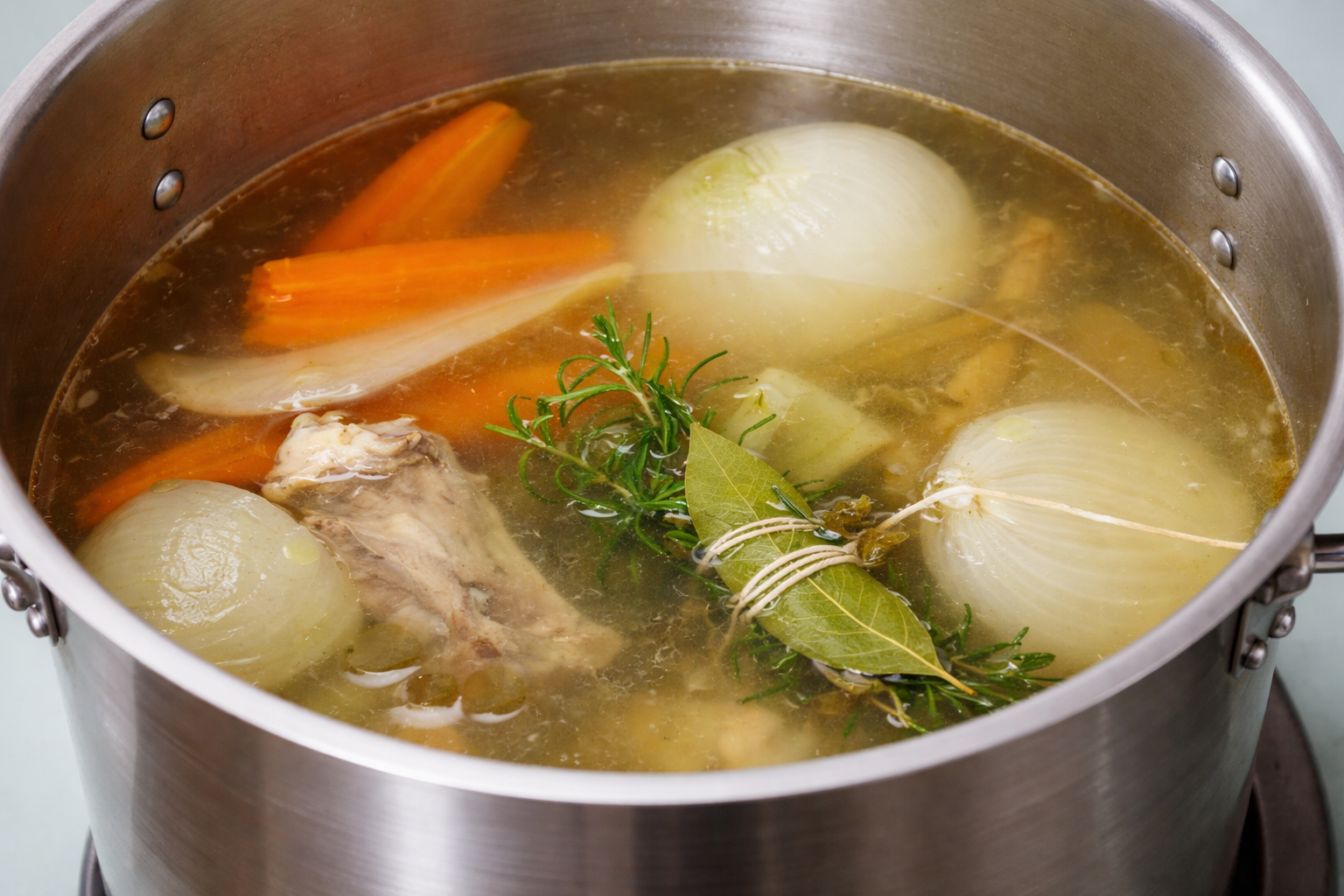 Making Homemade Broth from Scratch