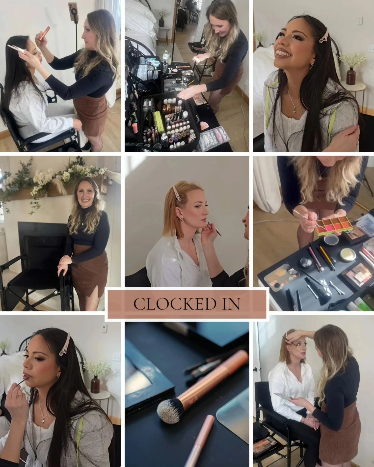 Clocked in | Clocked out
Minnesota Makeup Artist Edition 🤍

Here's the truth. Makeup is this sweet little beautiful corner of the world for me. I get to meet the most wonderful people, help people feel their most confident when they look in the mirr