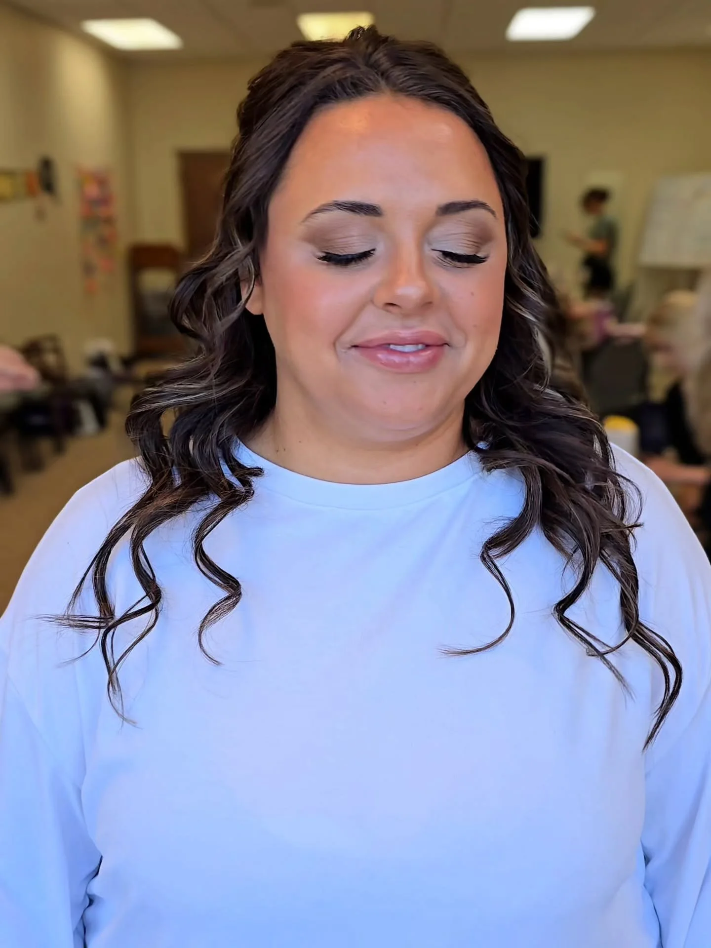 Gabby's Wedding Day---

Gabby was a bronzed, glowy queen, who still found time on her wedding morning to curl her grandma's hair 🥹 we yapped, we laughed, and we got her ready to walk down the aisle to the love of her life!!

Another highlight- her o