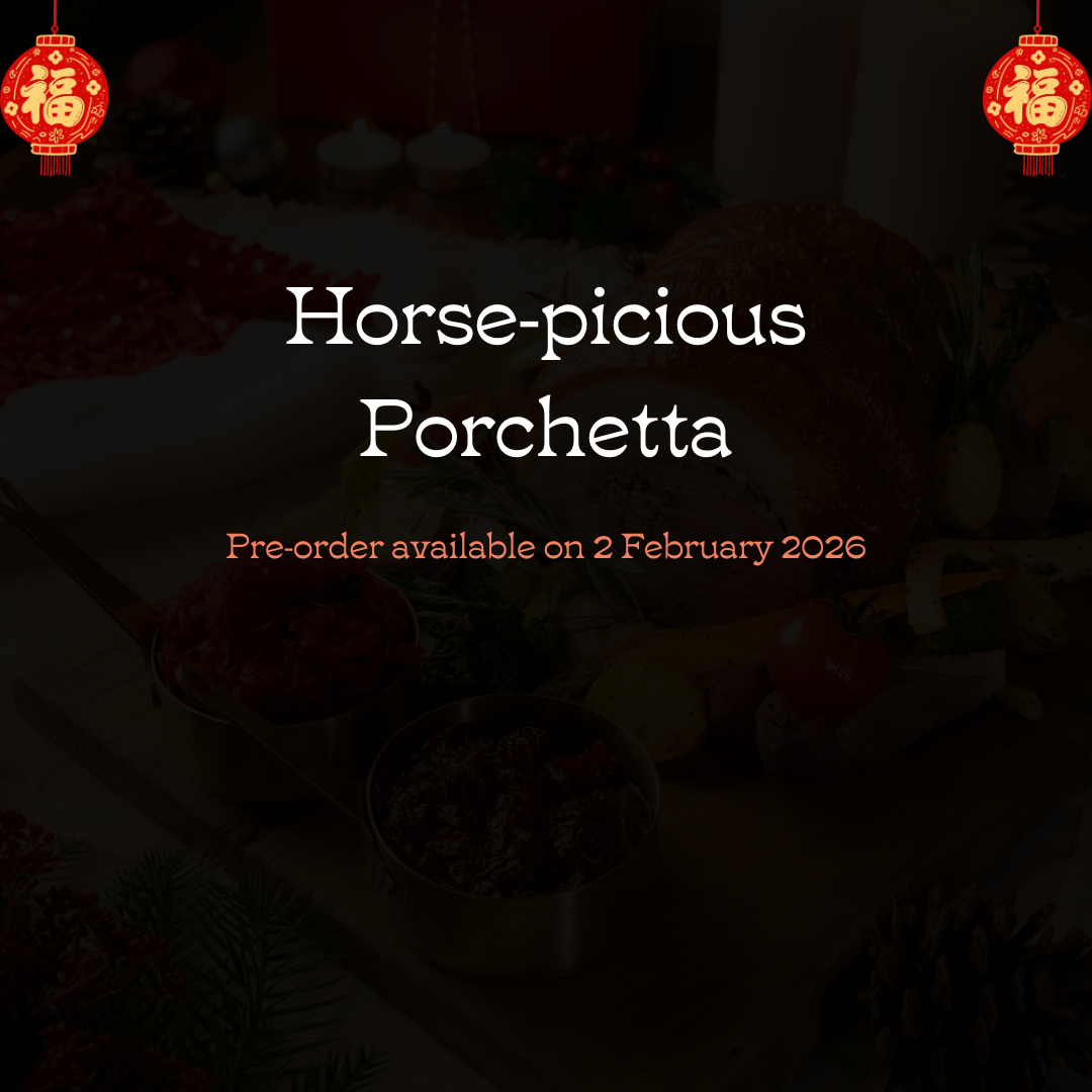 Horse-picious Porchetta