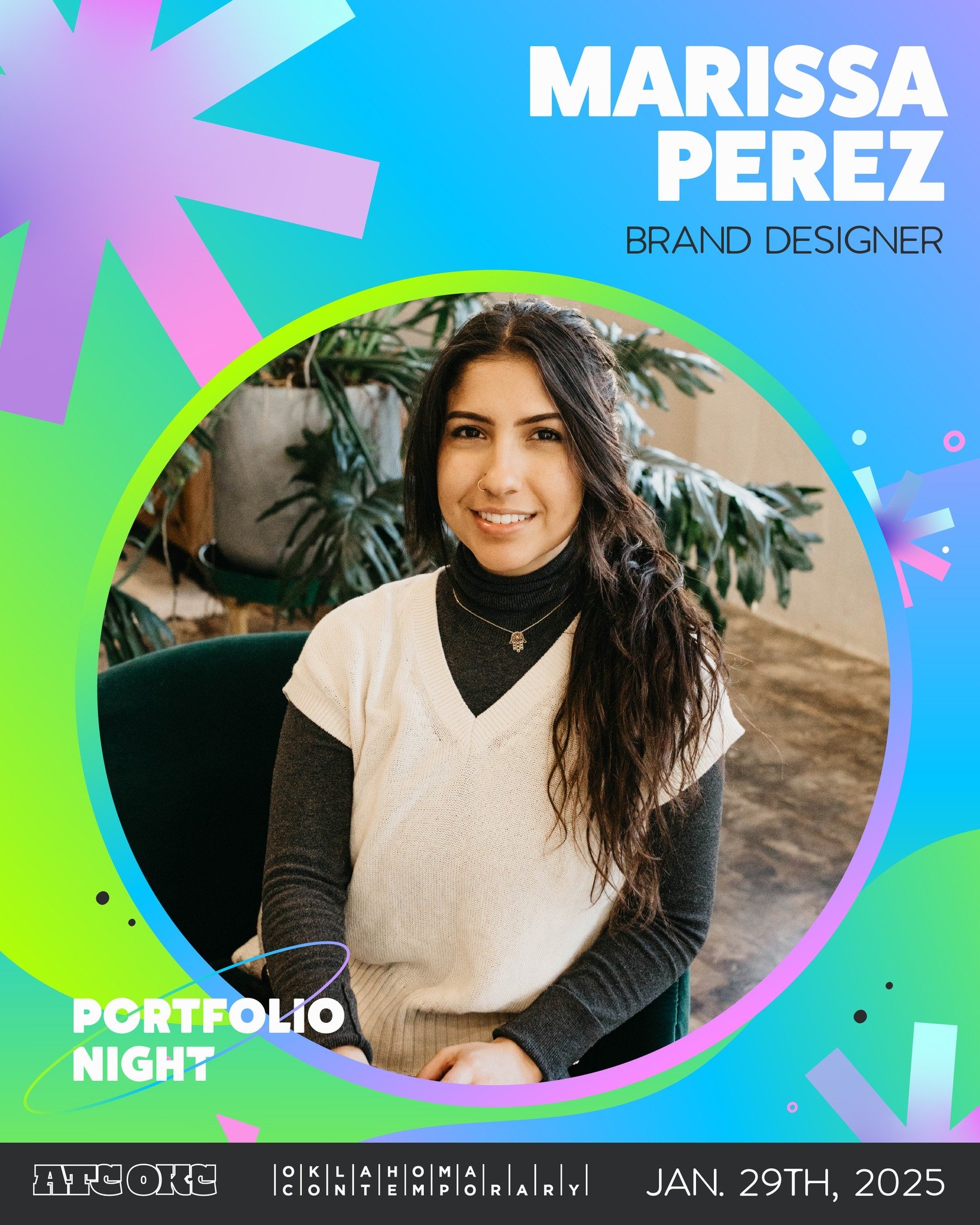 Rounding out our incredible lineup of graphic design / branding focused reviewers:
Marissa Perez, Brand Designer, Nominee
Naoma Serna-Zahn, Principal of Nuevo
Sarah Sears, Principal of S Design
Sofia Arenas, Multimedia Designer for Visit OKC
Tara Str