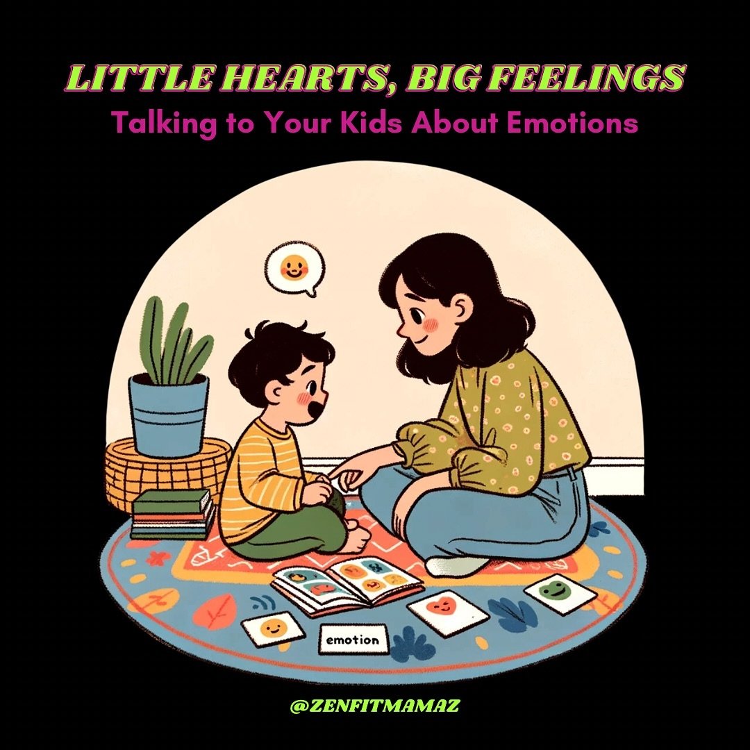 Let&rsquo;s Get Real About Feelings with Our Kids! 💖

Hey mama, mastering the emotional landscape with our little ones isn&rsquo;t always easy, but it&rsquo;s so worth it. Something that&rsquo;s super important to me is working on my emotional intel