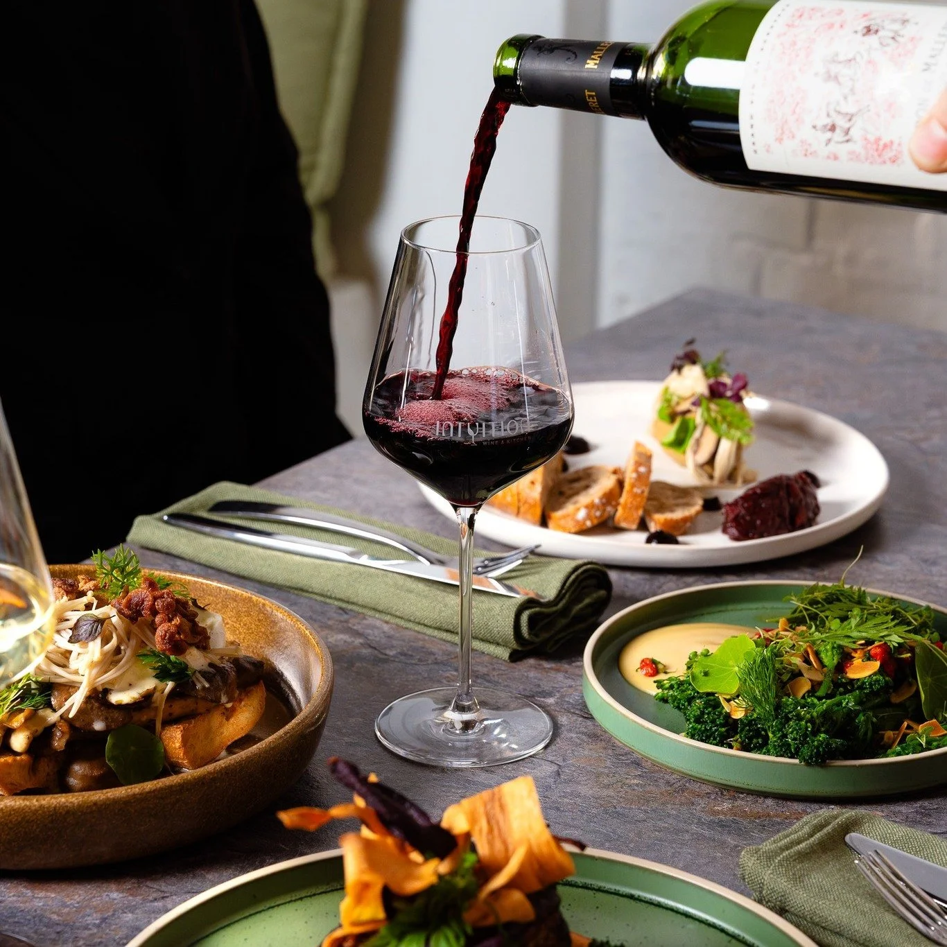 From market-fresh produce to final plating &mdash; every dish at Intuition tells a story. 🥖 What story will your next dinner tell?