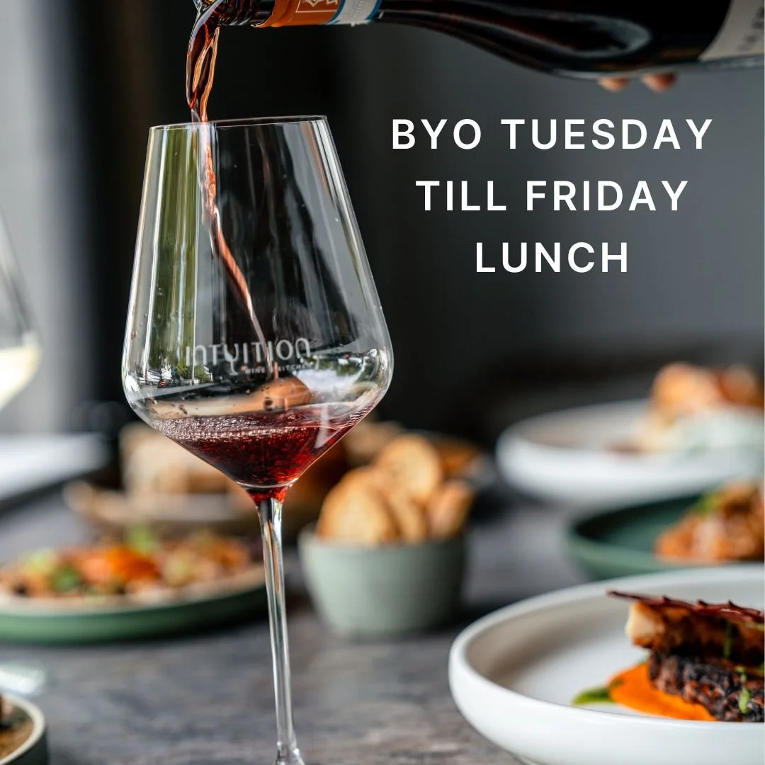 Got a bottle you&rsquo;re proud of? Bring it in 🍷
We&rsquo;re now welcoming BYO wine Tuesday to Friday lunch &mdash; we&rsquo;d love to see your best drop and have a chat about it.
Corkage is $15 per bottle.
(No BYO Friday &amp; Saturday dinner)

Yo