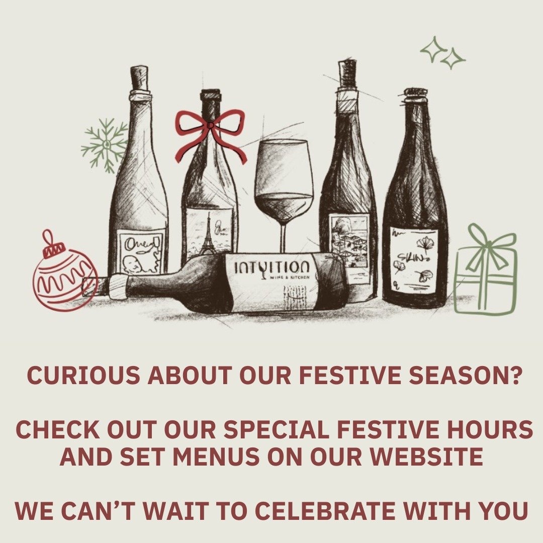 🎄✨ The season is here! Check out our festive hours and specially curated set menus for the occasions &mdash; all info is on our website and bookings are open. We can&rsquo;t wait to celebrate with you! 🍷🍽️